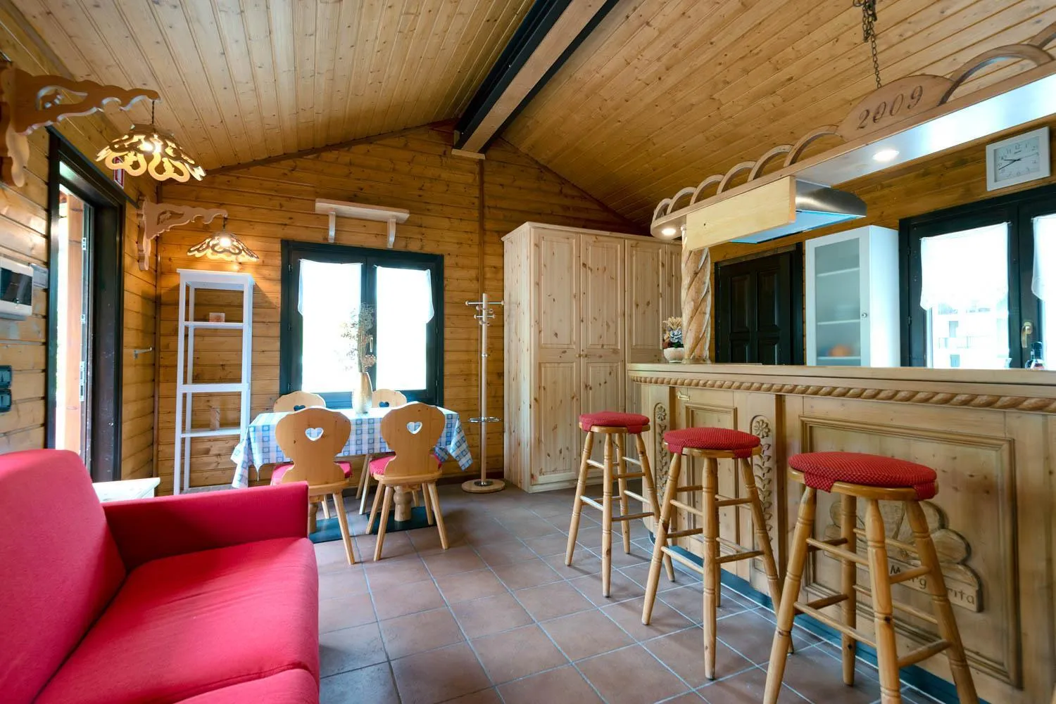 Living room in Margherita Camping & Resort