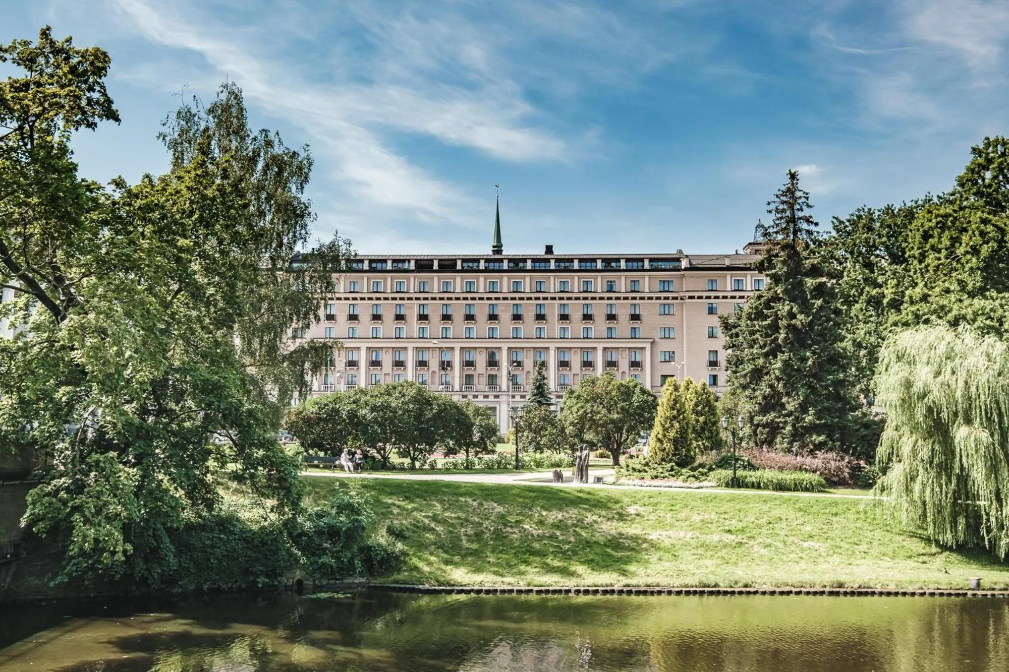 Property building in Grand Hotel Kempinski Riga