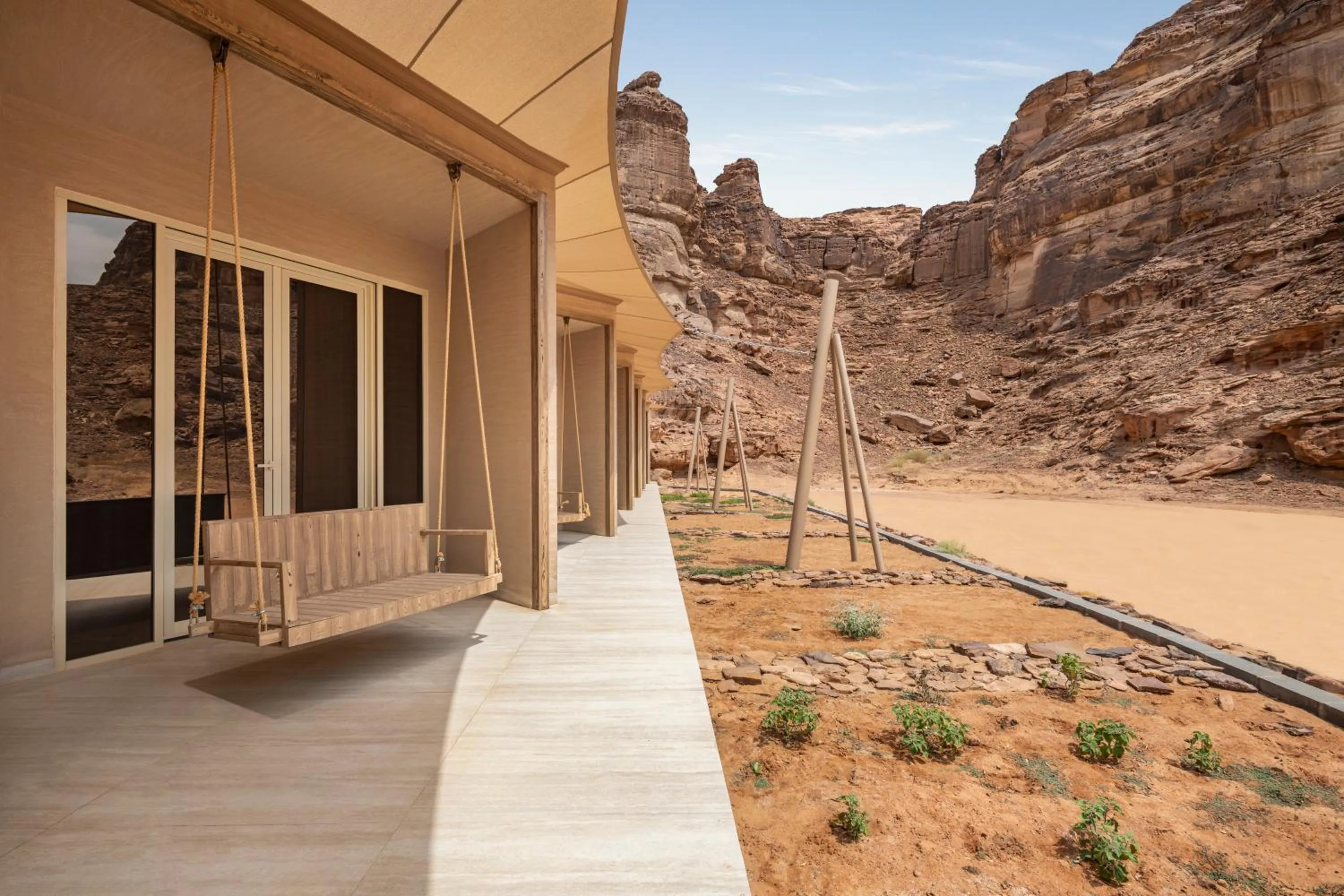 Patio in Shaden Resort