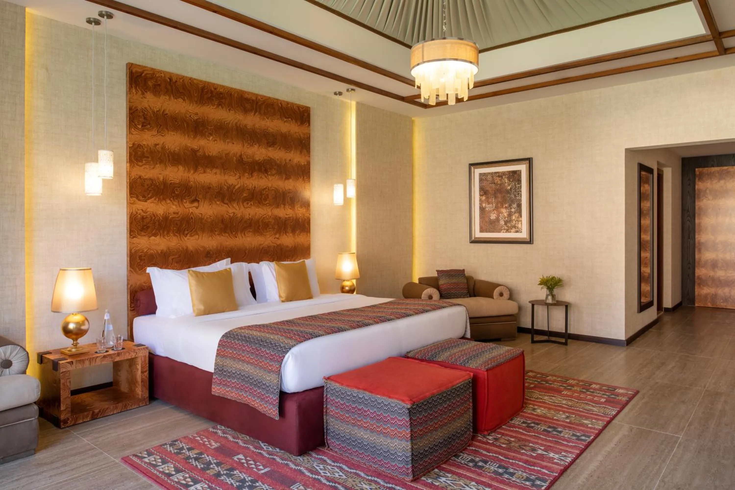 Bed in Shaden Resort