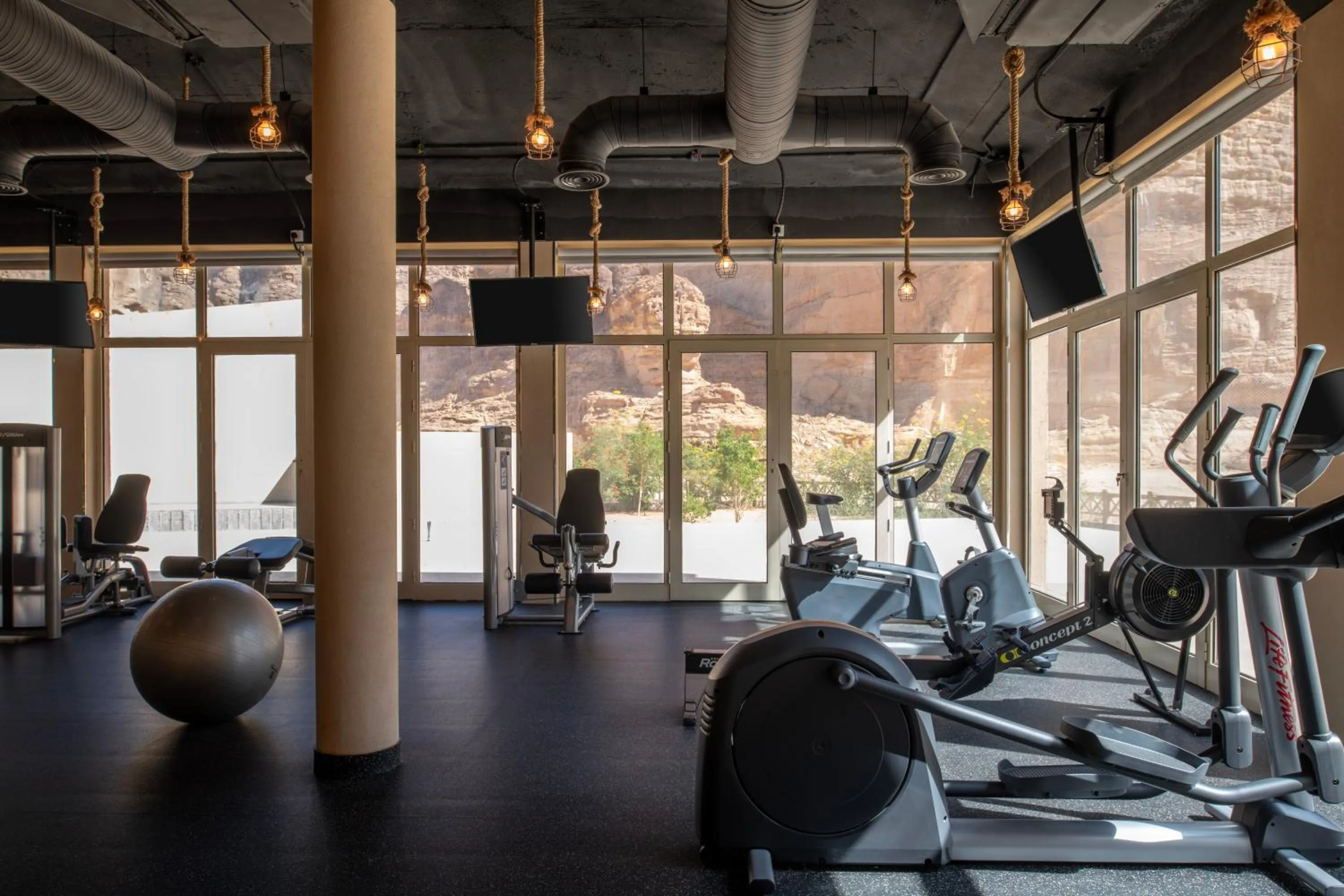 Fitness centre/facilities in Shaden Resort