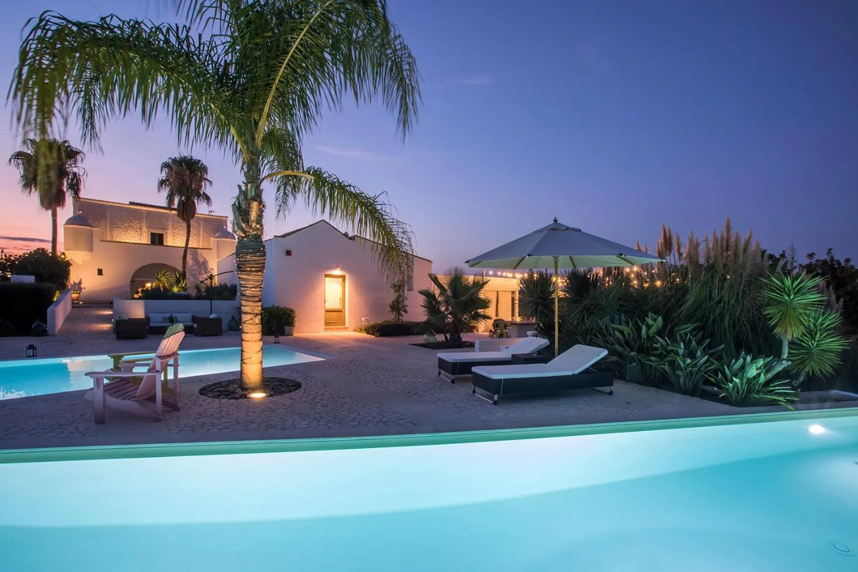 Swimming pool in Torre Fiore Hotel Masseria