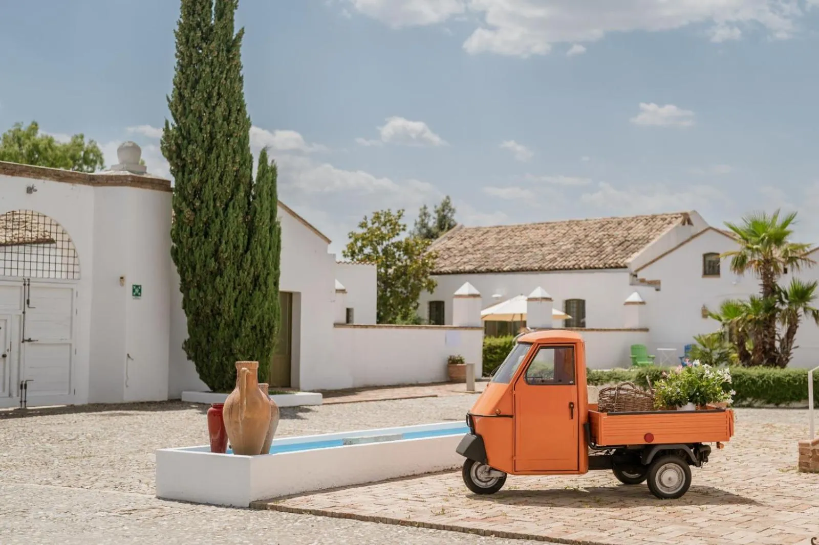 Property building in Torre Fiore Hotel Masseria