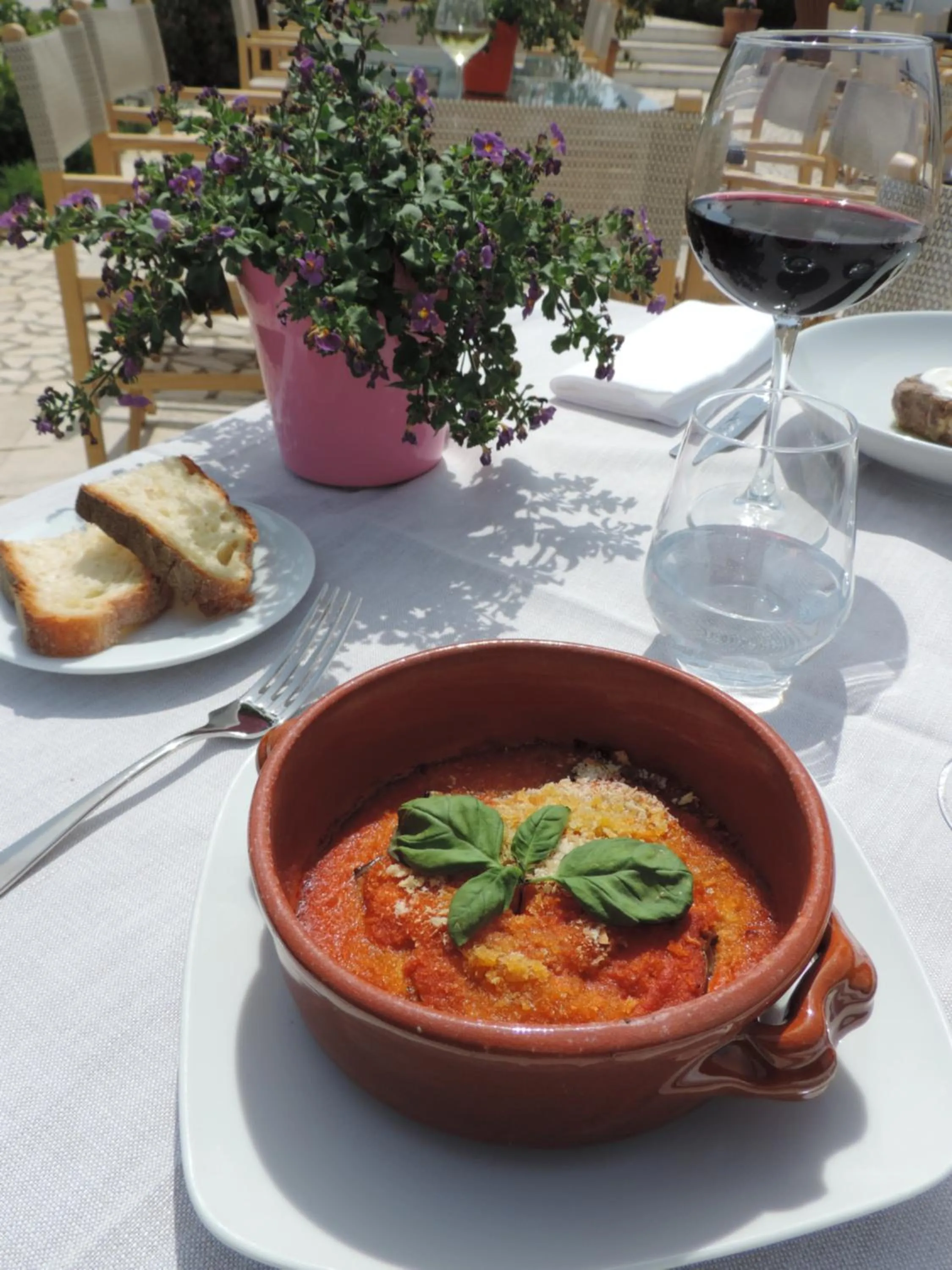 Restaurant/places to eat in Torre Fiore Hotel Masseria