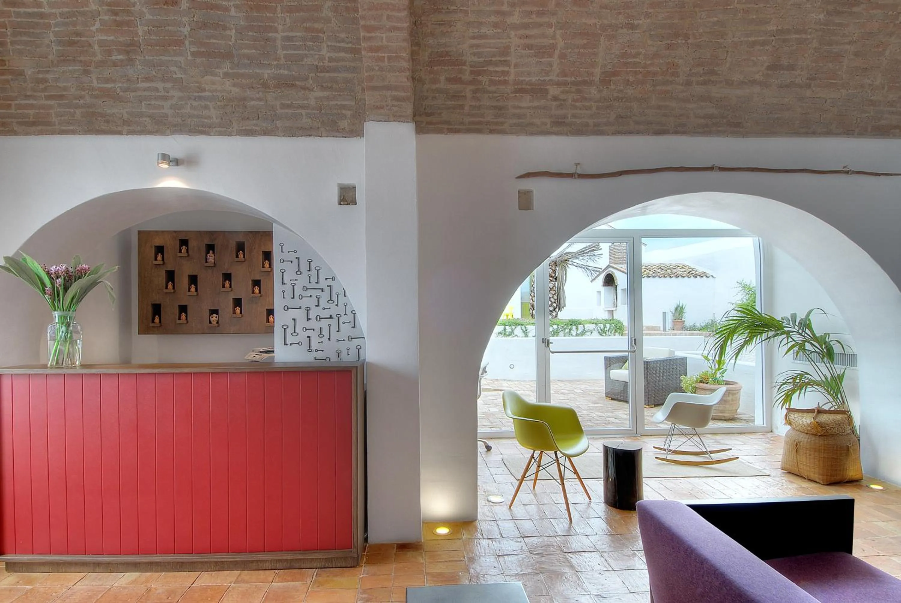 Lobby or reception in Torre Fiore Hotel Masseria
