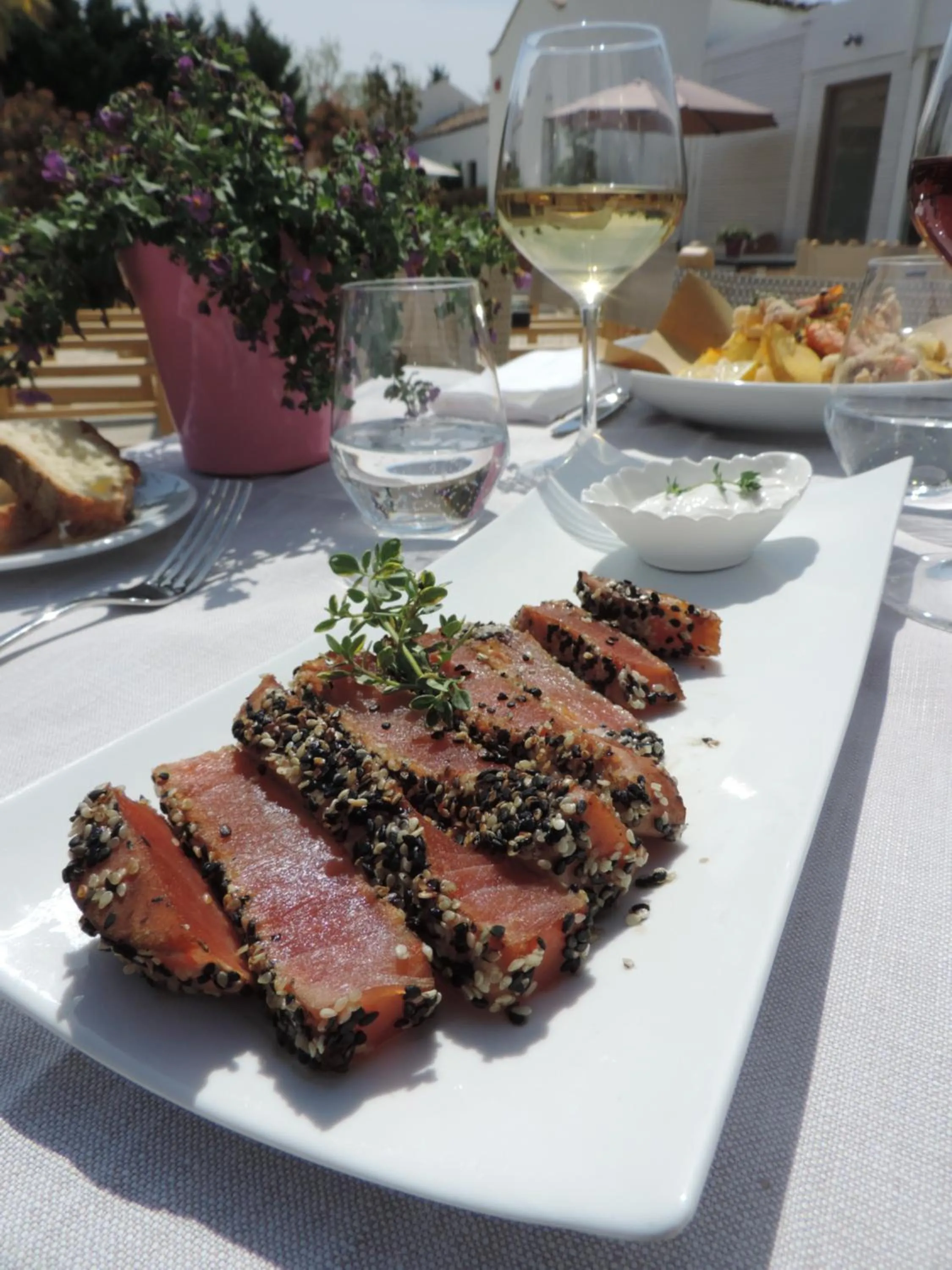 Restaurant/places to eat in Torre Fiore Hotel Masseria