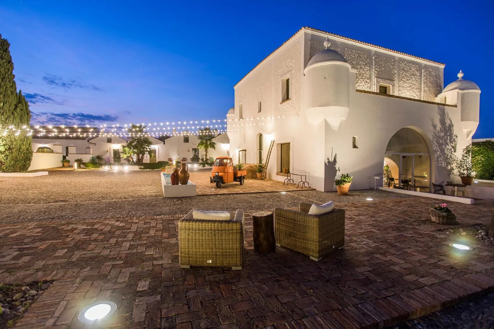 Property building in Torre Fiore Hotel Masseria