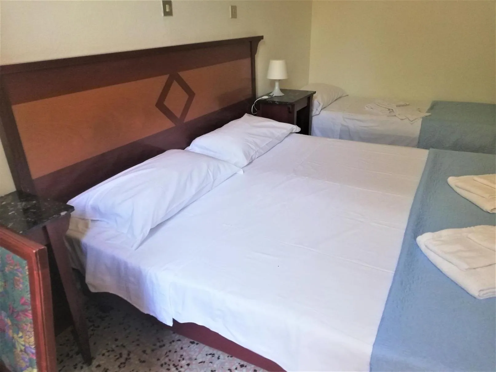 Bed in HOTEL MAIDA