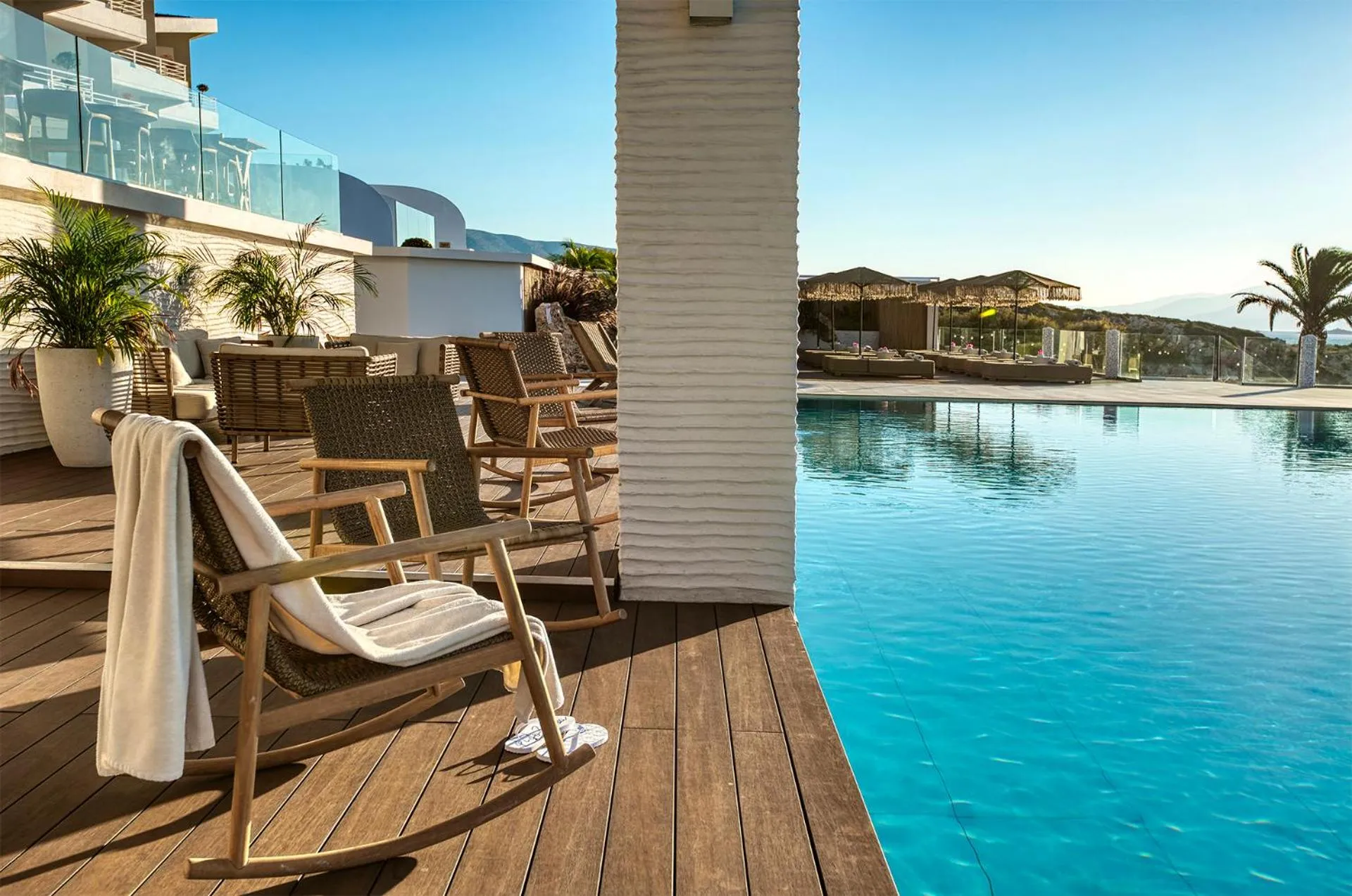 Swimming pool in Proteas Blu Resort