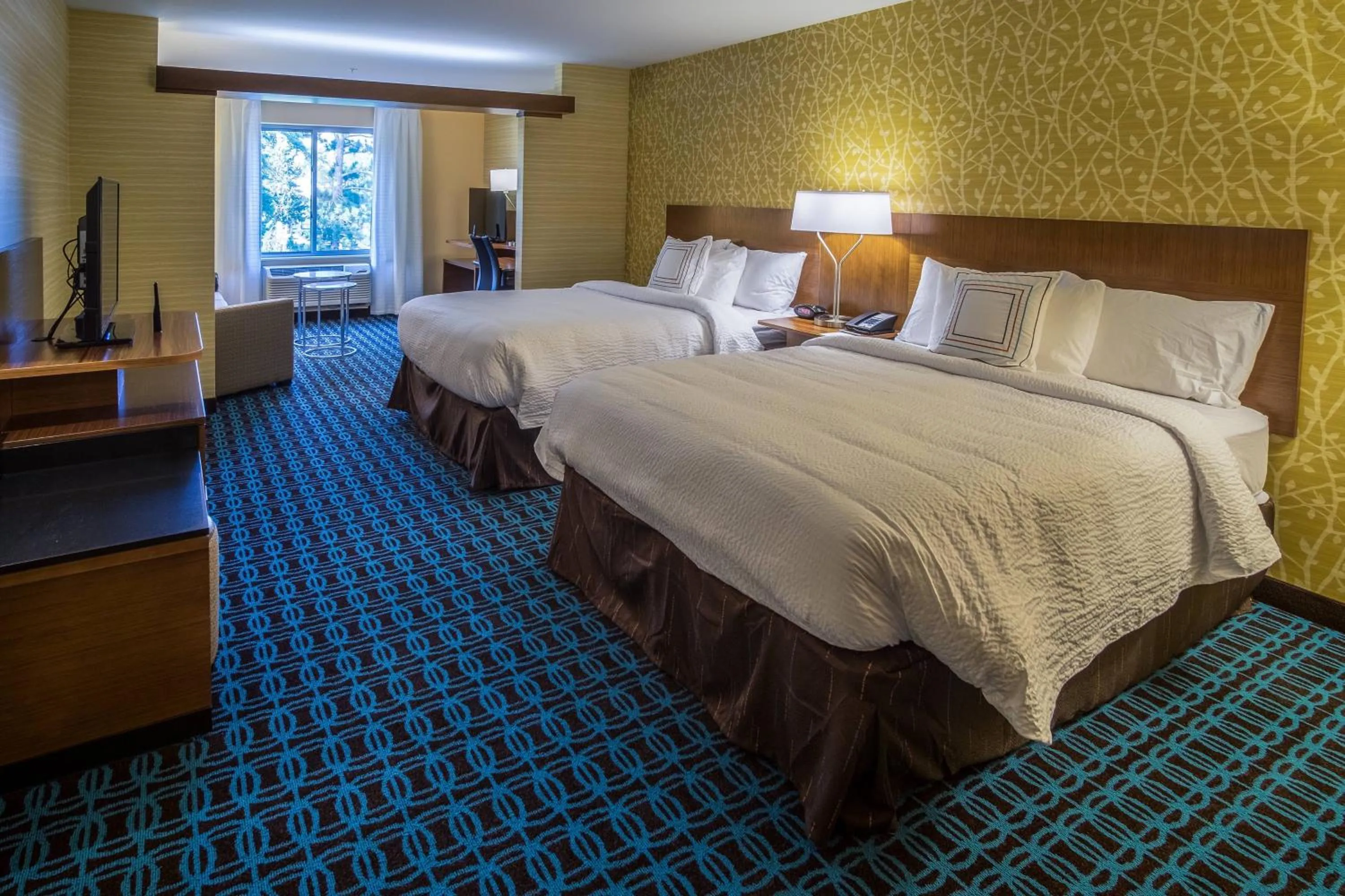 Bedroom, Bed in Fairfield Inn & Suites by Marriott Wisconsin Dells