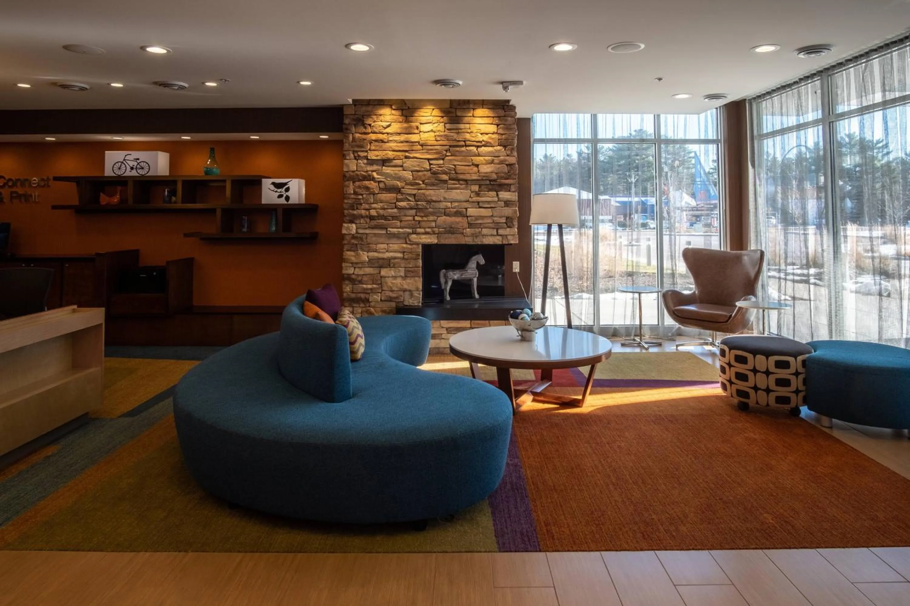 Lobby or reception in Fairfield Inn & Suites by Marriott Wisconsin Dells