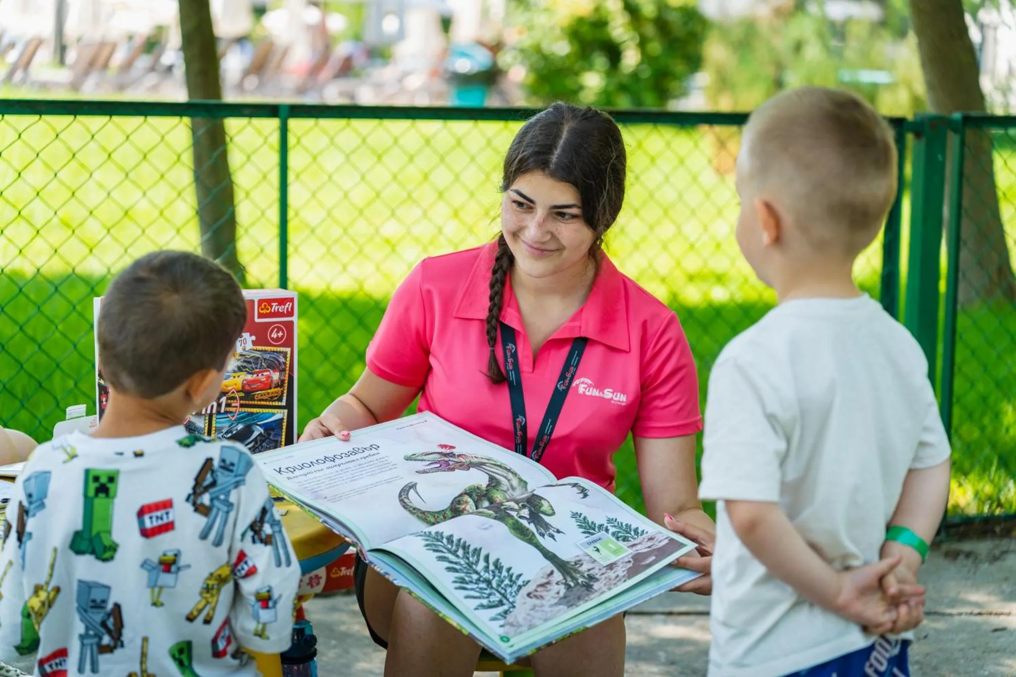 Children play ground in Festa Via Pontica