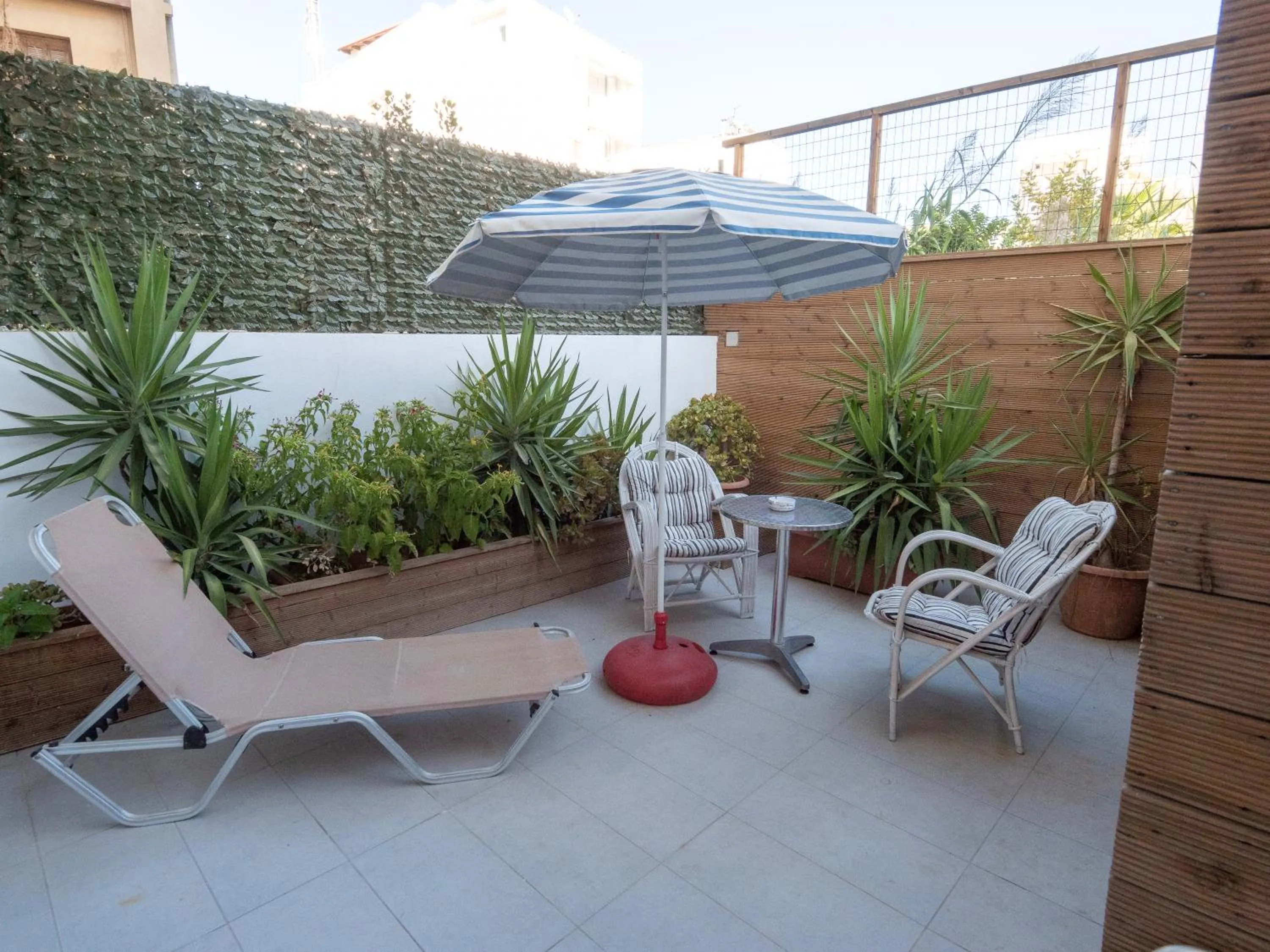 Patio in Aristo Apts