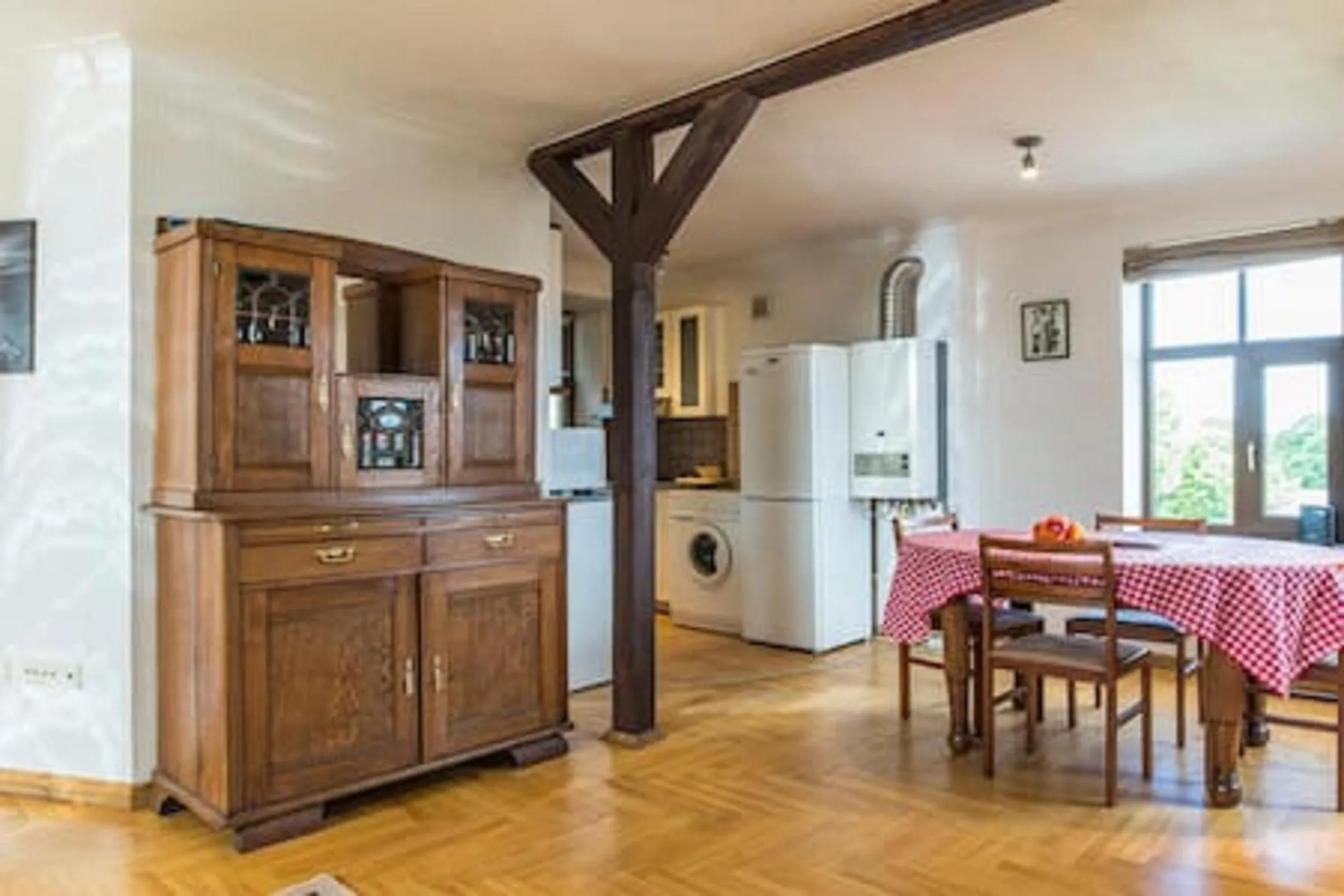 Living room in Old Riga Romantic Loft