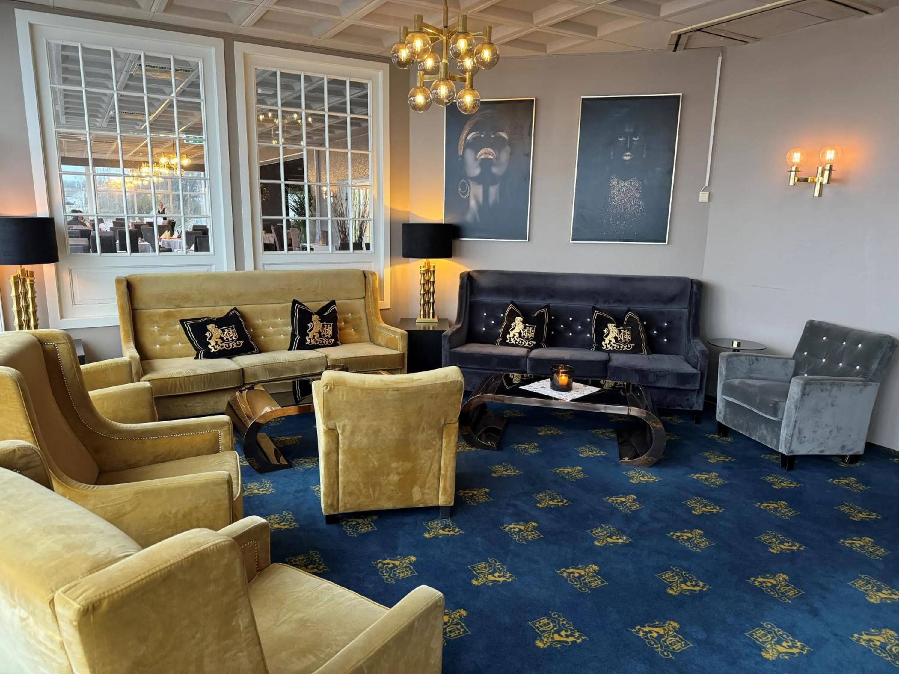 Lobby or reception in Grand Hotel Åsgårdstrand - Unike Hoteller