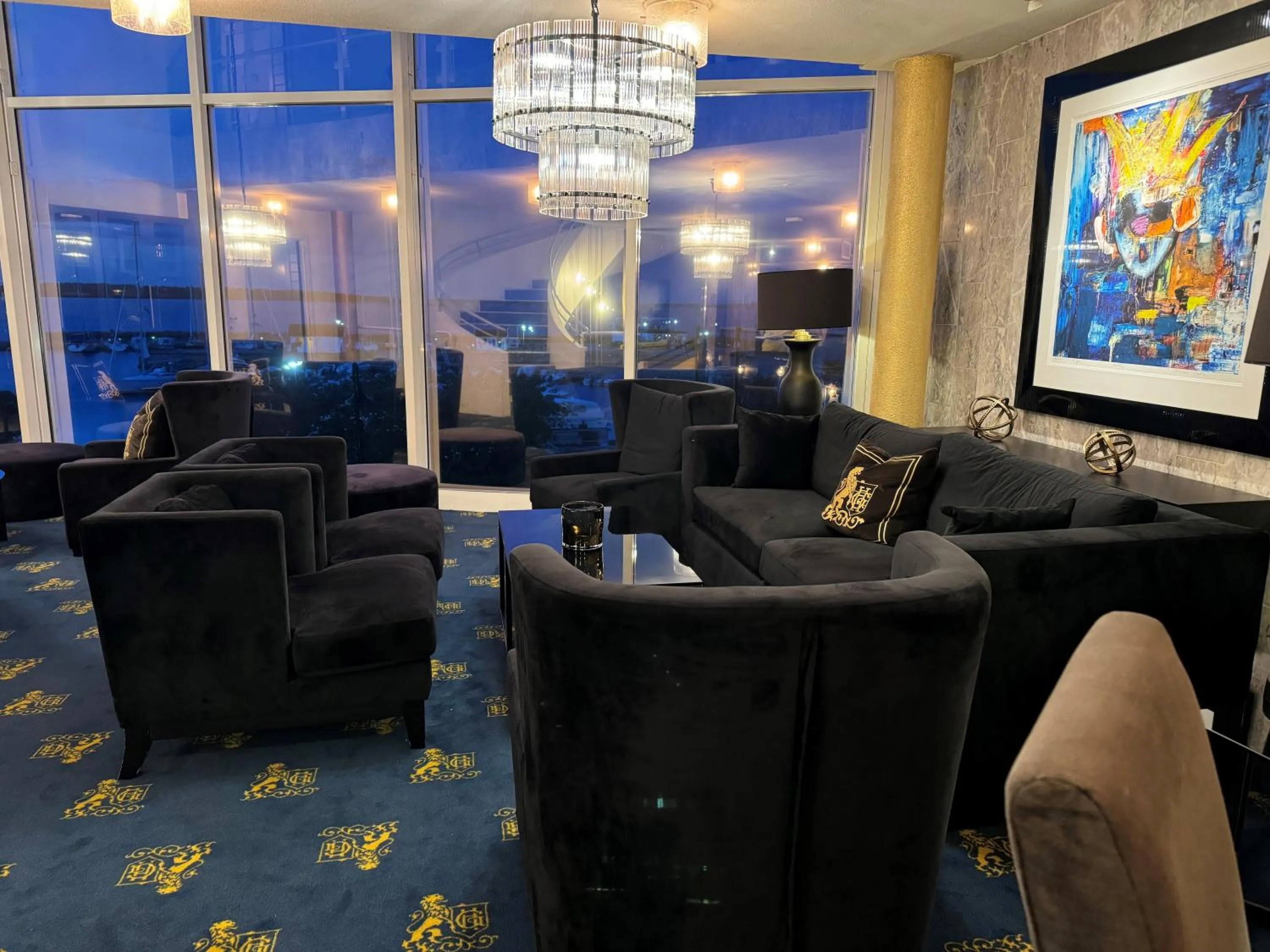 Lobby or reception in Grand Hotel Åsgårdstrand - Unike Hoteller