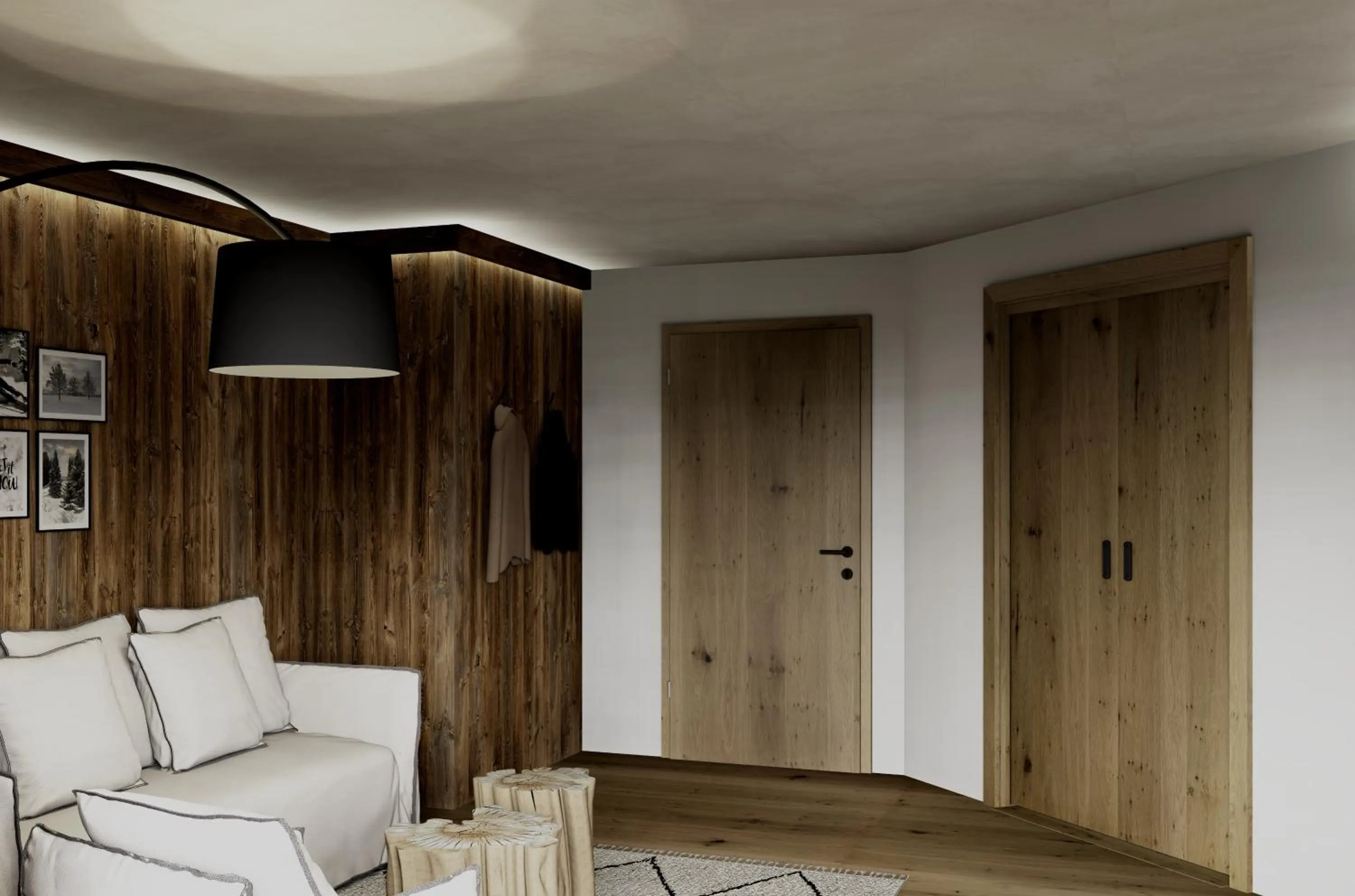 Bed in Paradise Lodge