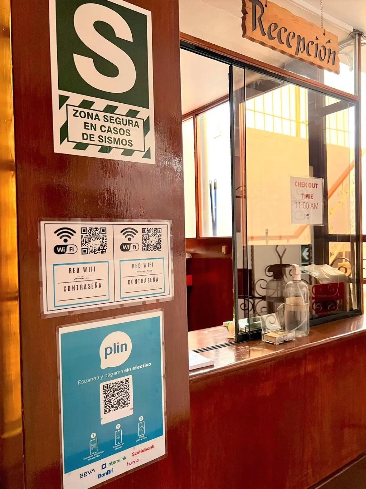 Lobby or reception in Posada de Belén