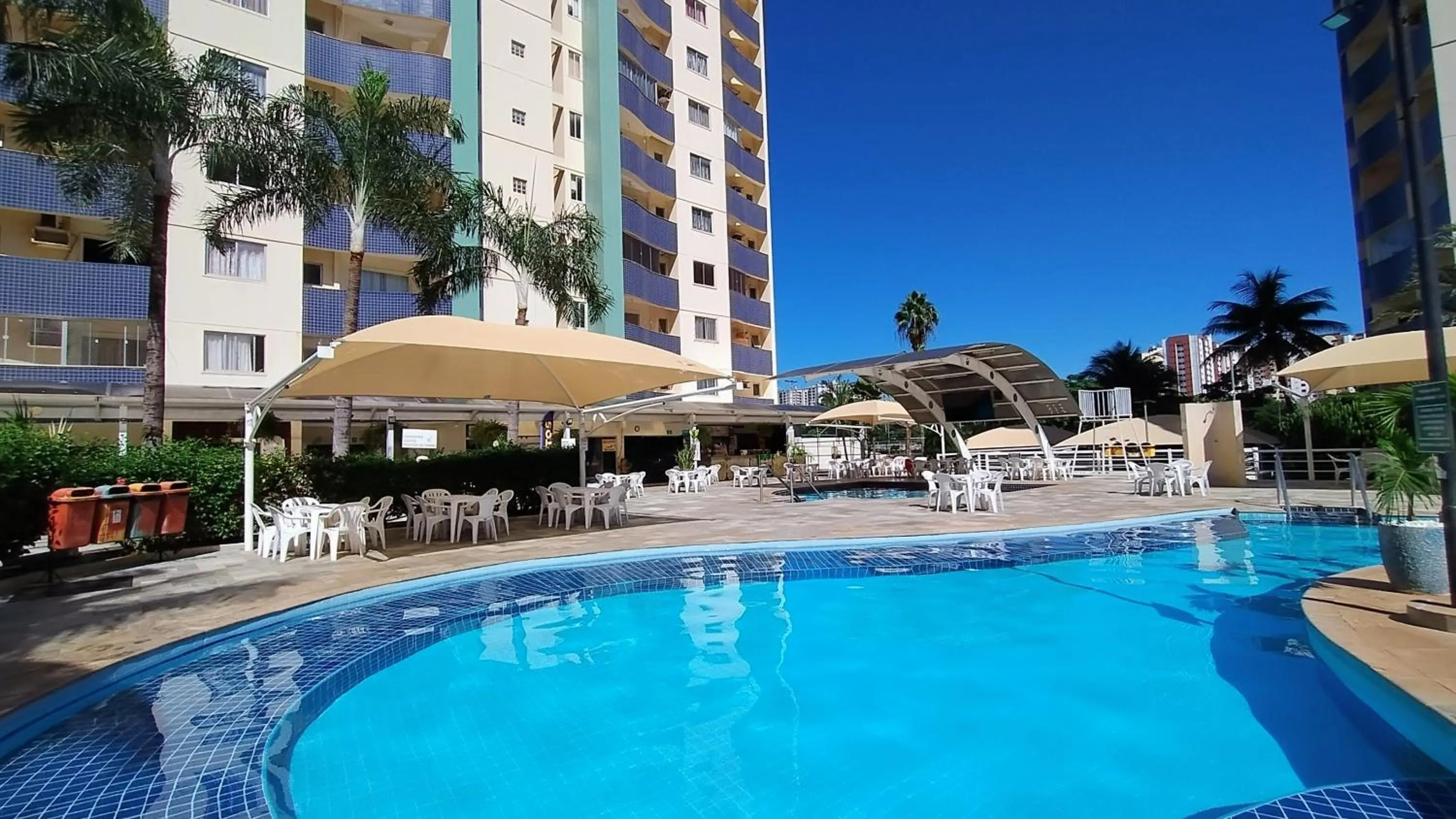 Day in Thermas do Bandeirante Caldas Novas - ACHEI FERIAS - Com Roupa de Cama