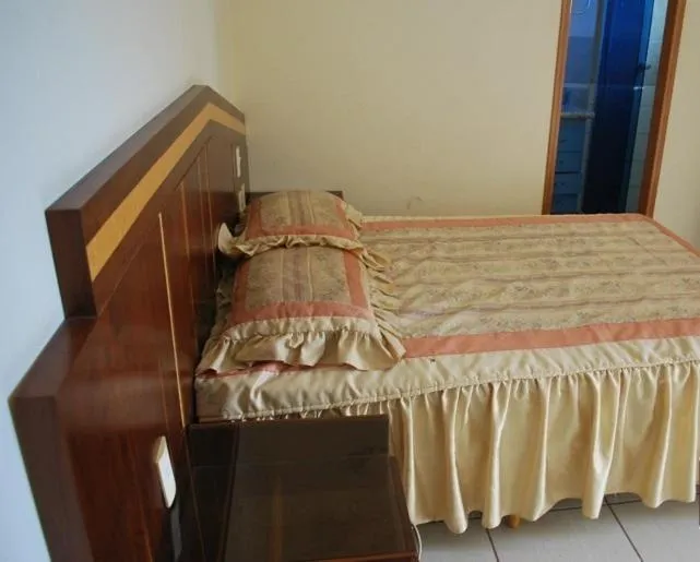 Bed in Thermas do Bandeirante Caldas Novas - ACHEI FERIAS - Com Roupa de Cama