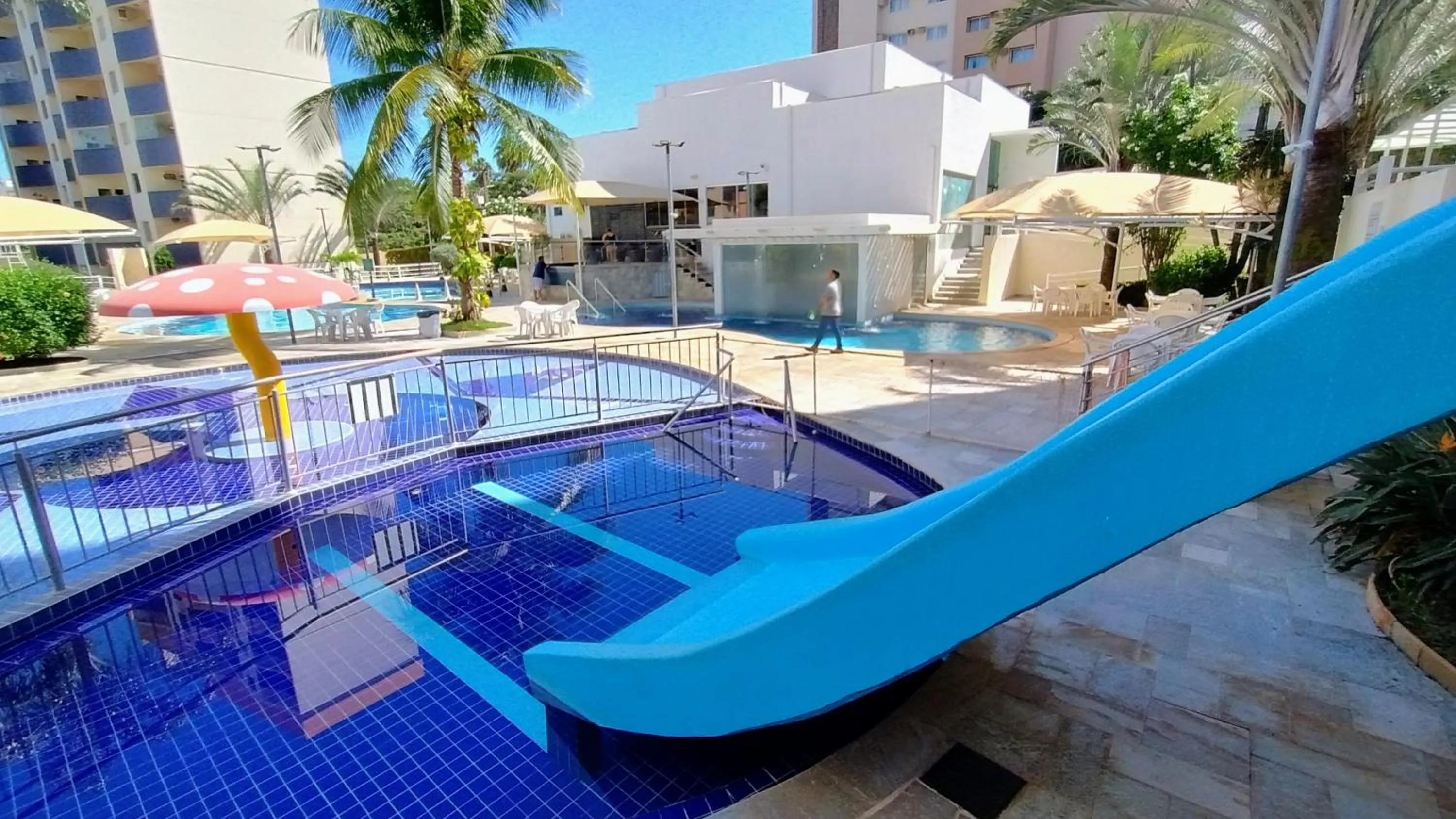 Children play ground in Thermas do Bandeirante Caldas Novas - ACHEI FERIAS - Com Roupa de Cama