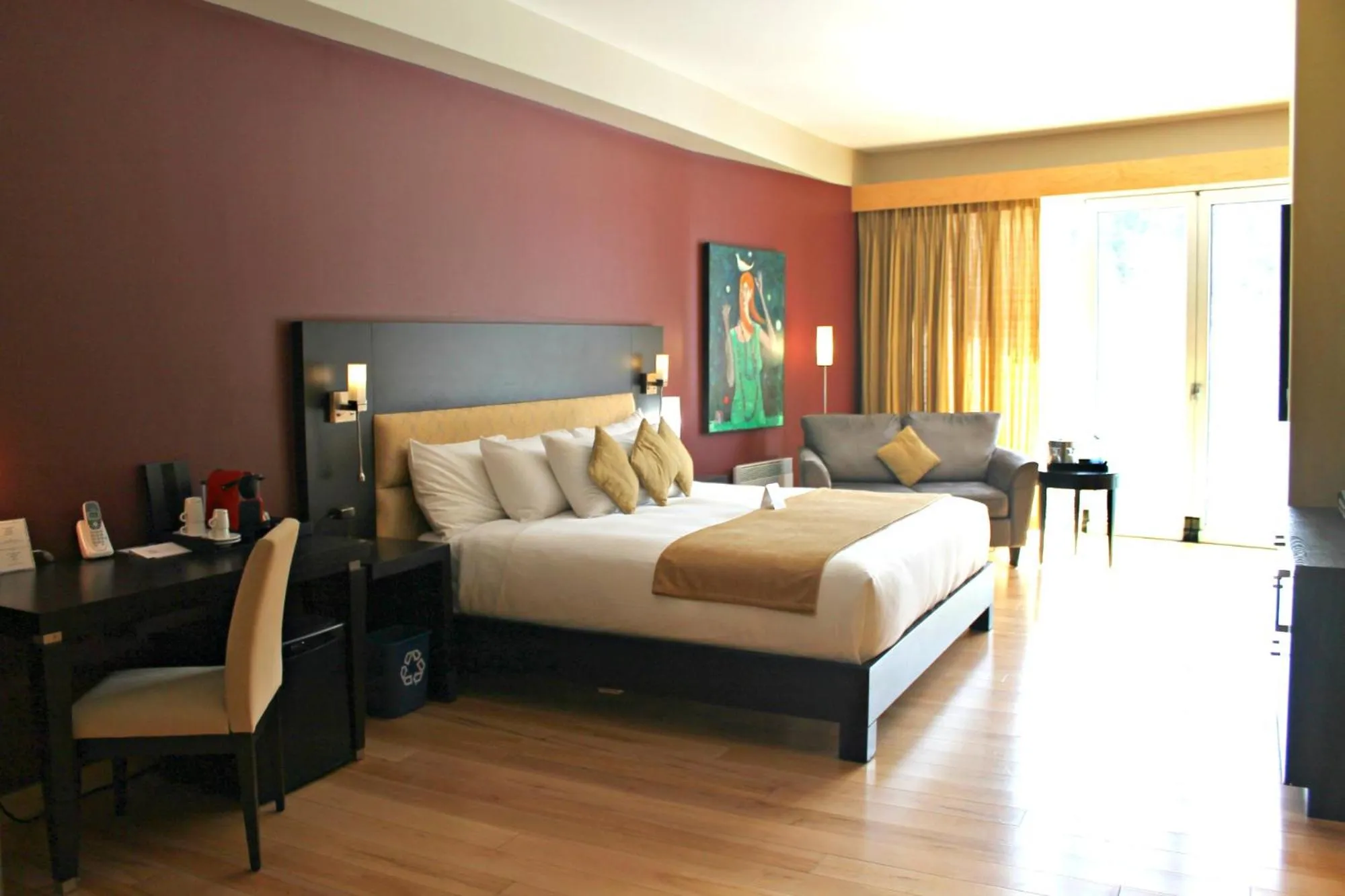 Photo of the whole room, Bed in Moulin Wakefield Mill Hotel & Spa