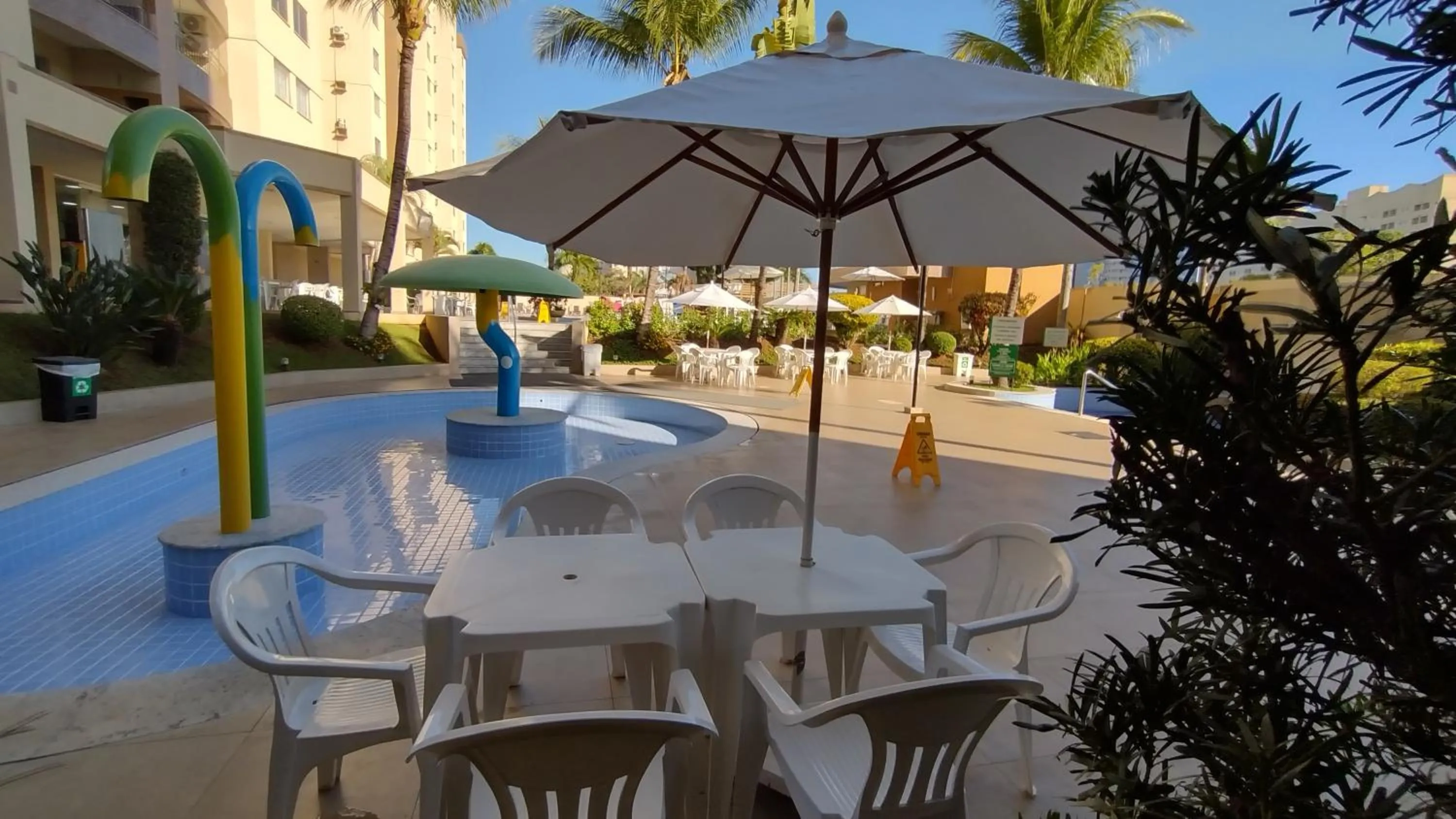 Swimming pool in Prive das Thermas II Caldas Novas - ACHEI FERIAS - Com Roupa de Cama