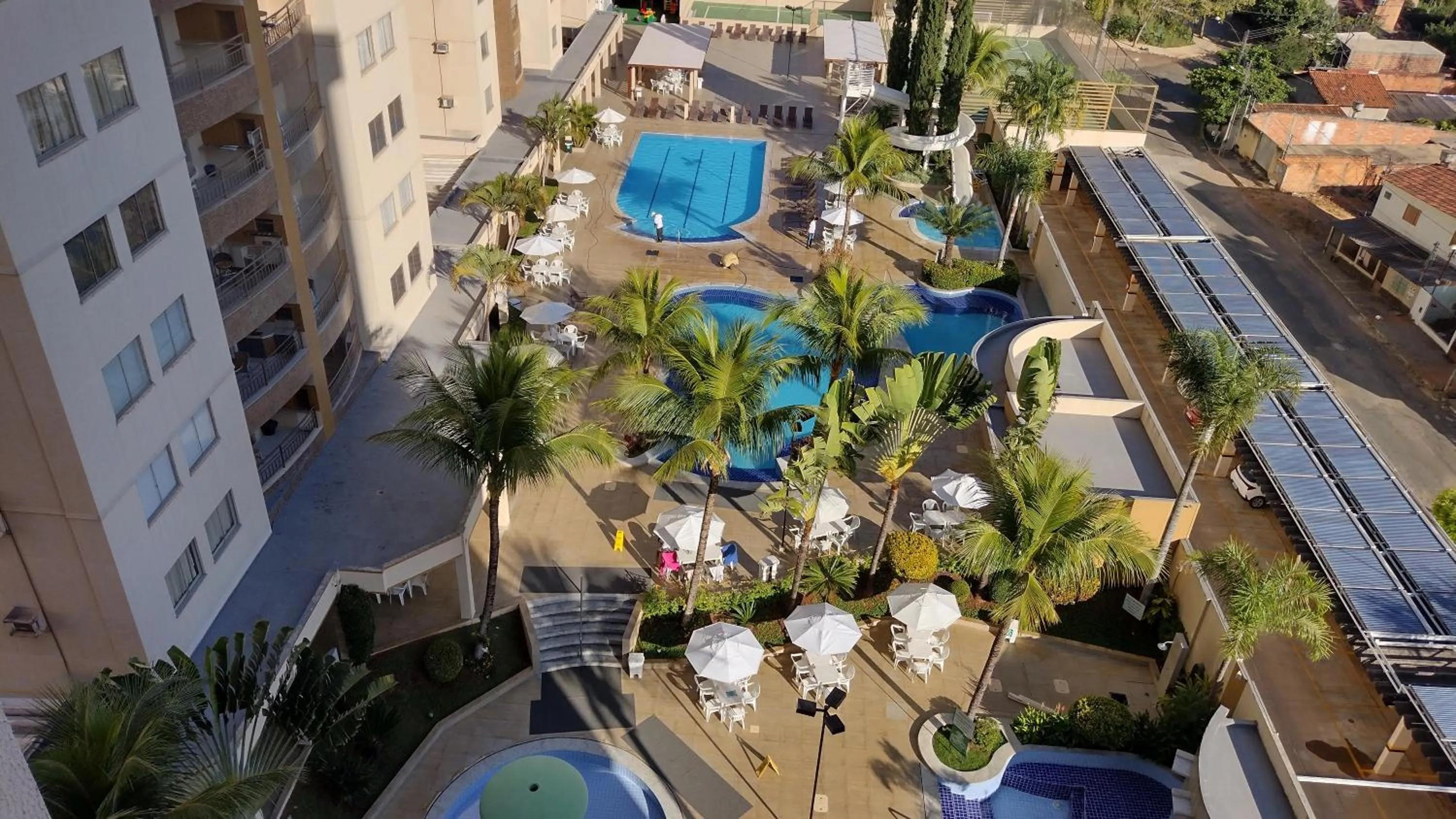 Bird's eye view in Prive das Thermas II Caldas Novas - ACHEI FERIAS - Com Roupa de Cama