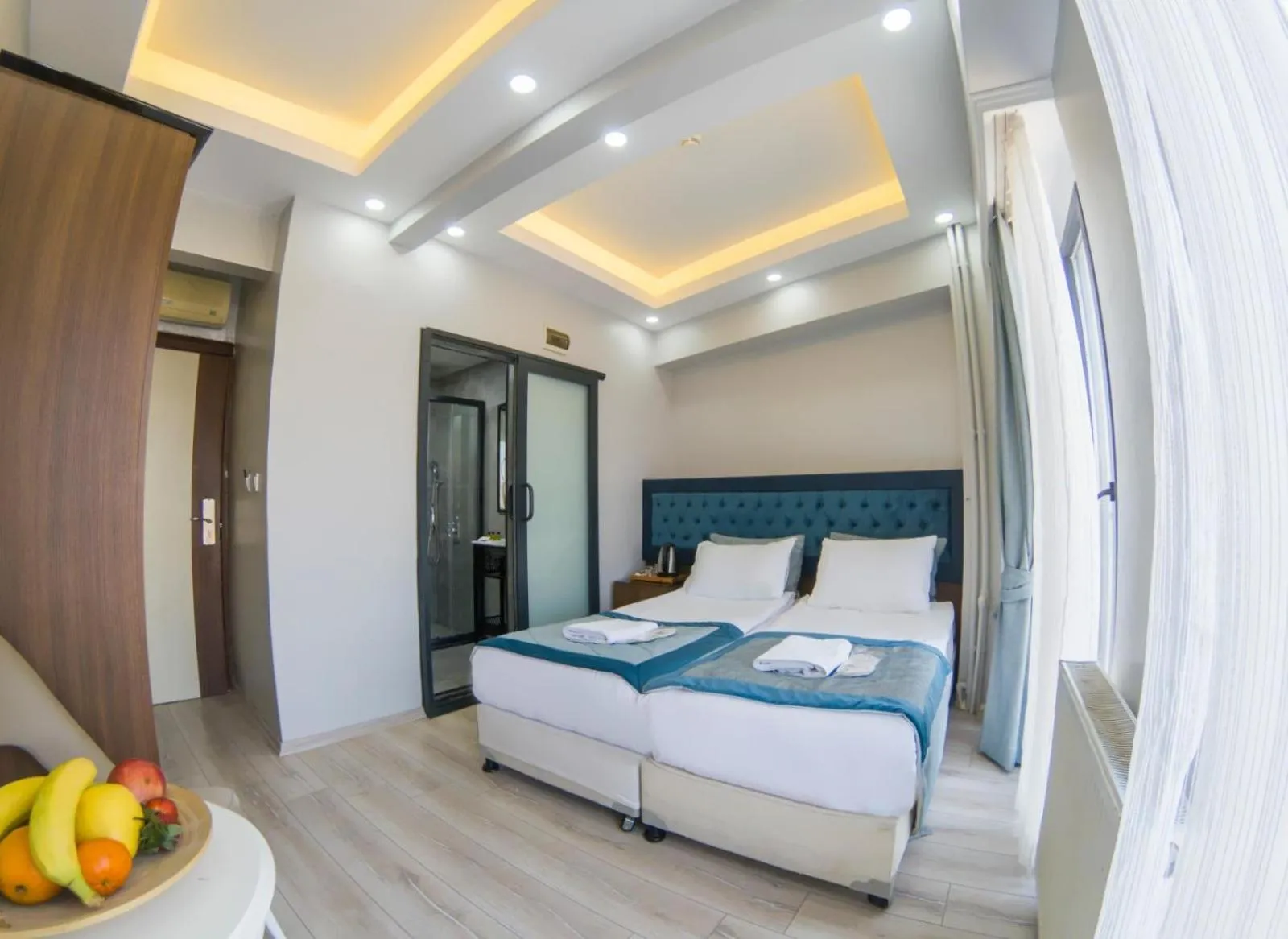 Bed in Grand Esen Hotel