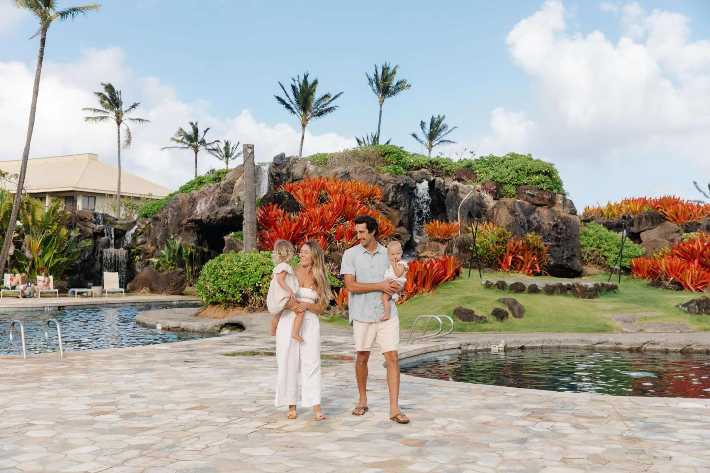 Pool view in OUTRIGGER Kaua'i Beach Resort & Spa