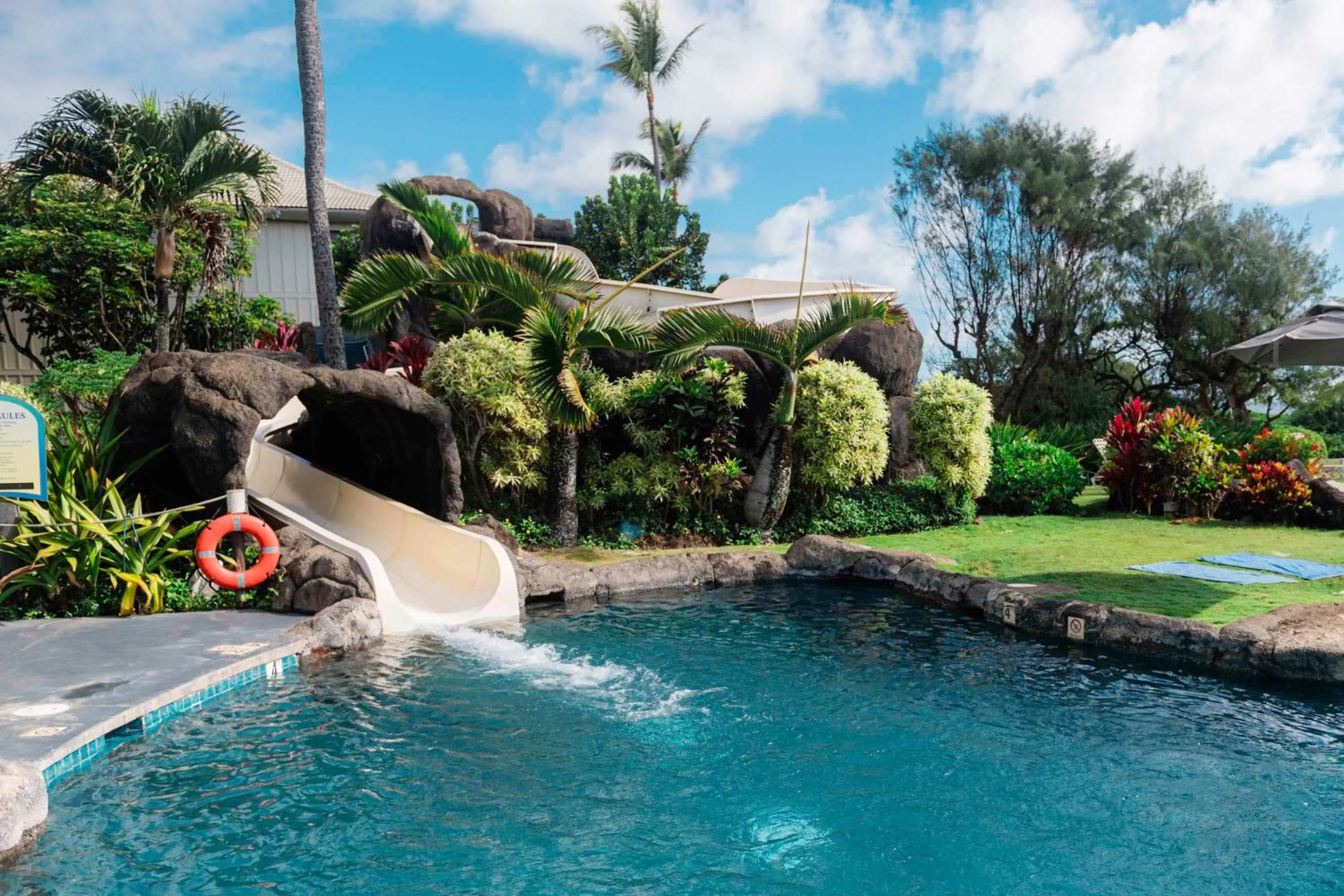 Pool view in OUTRIGGER Kaua'i Beach Resort & Spa