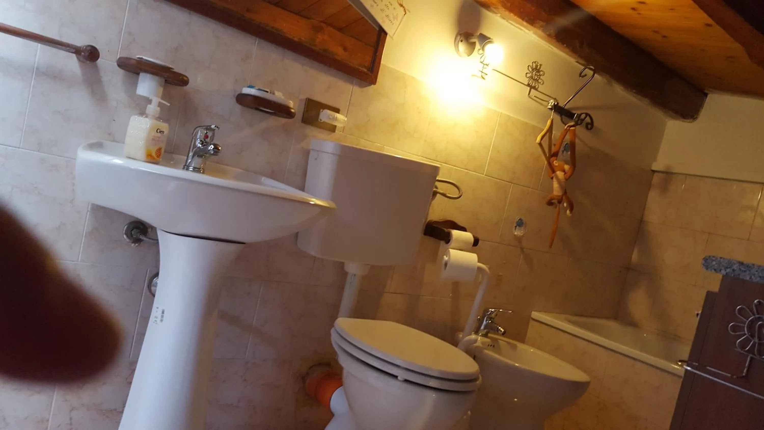 Bathroom in La Casa delle Lodole