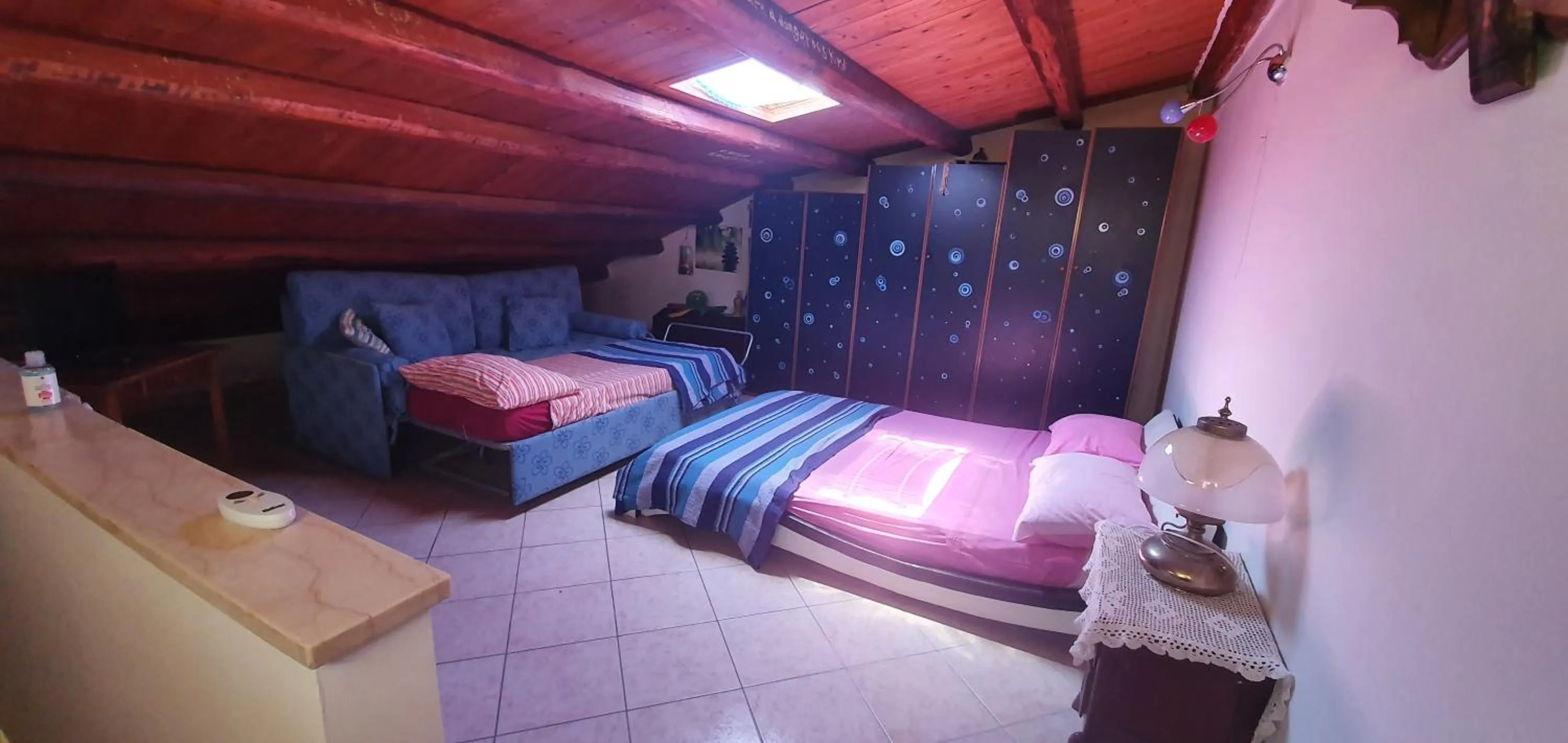 Bed in La Casa delle Lodole