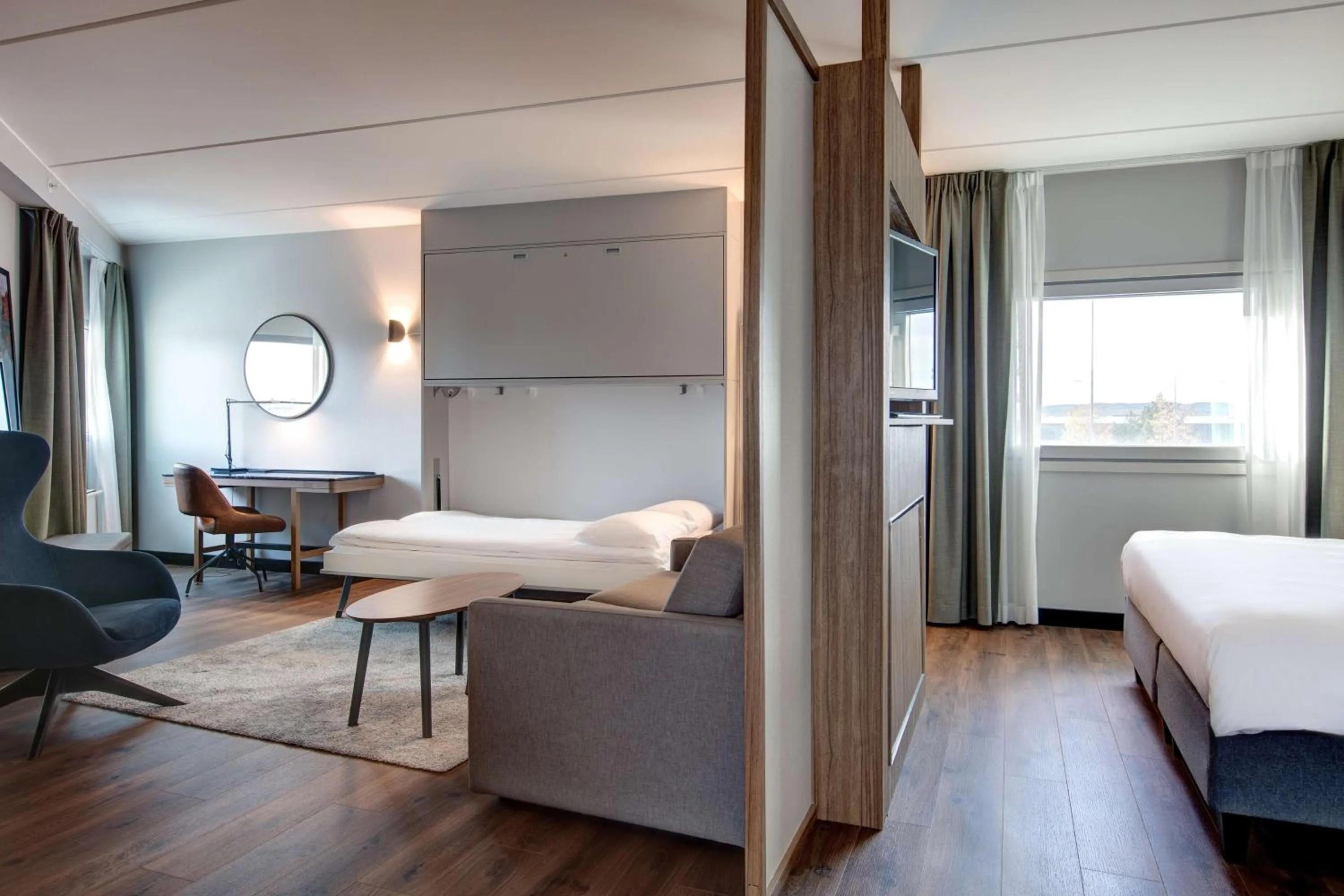 Photo of the whole room, Bed in Radisson Blu Airport Hotel, Oslo Gardermoen