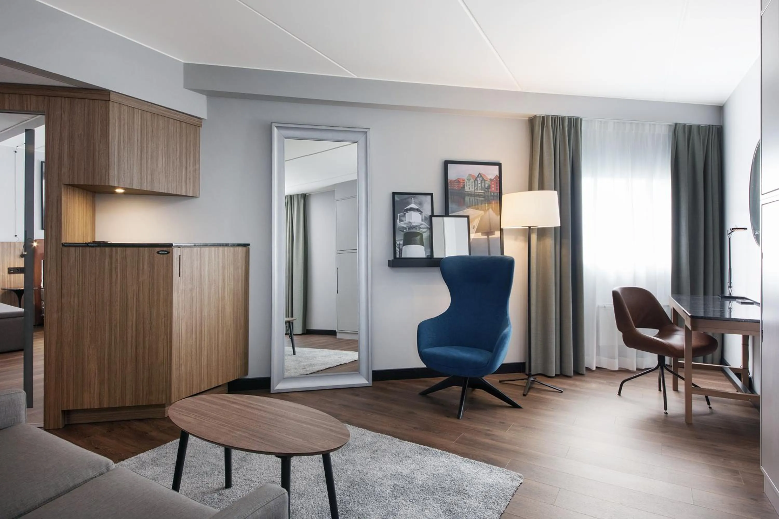 Seating area in Radisson Blu Airport Hotel, Oslo Gardermoen