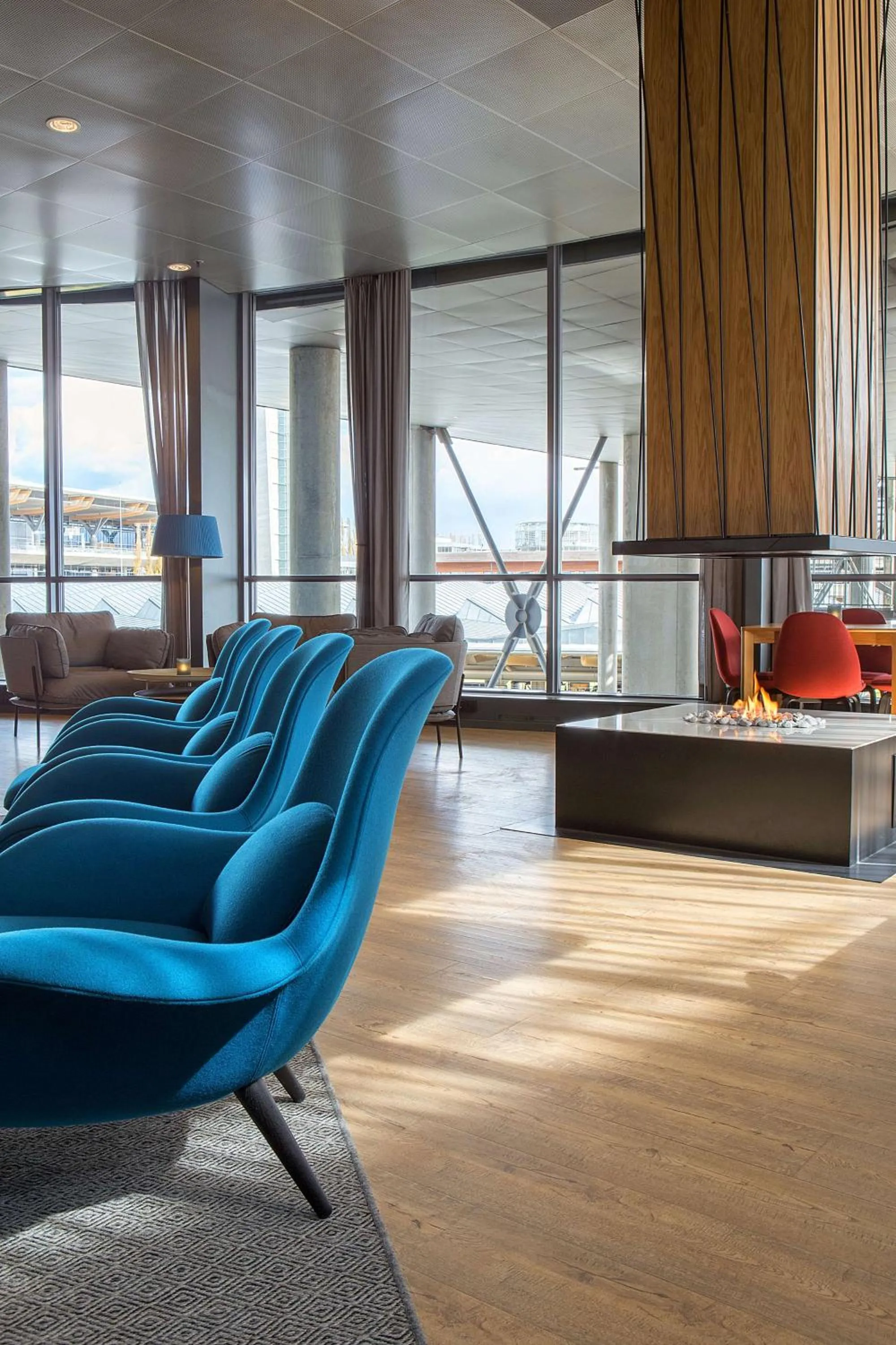 Lobby or reception in Radisson Blu Airport Hotel, Oslo Gardermoen