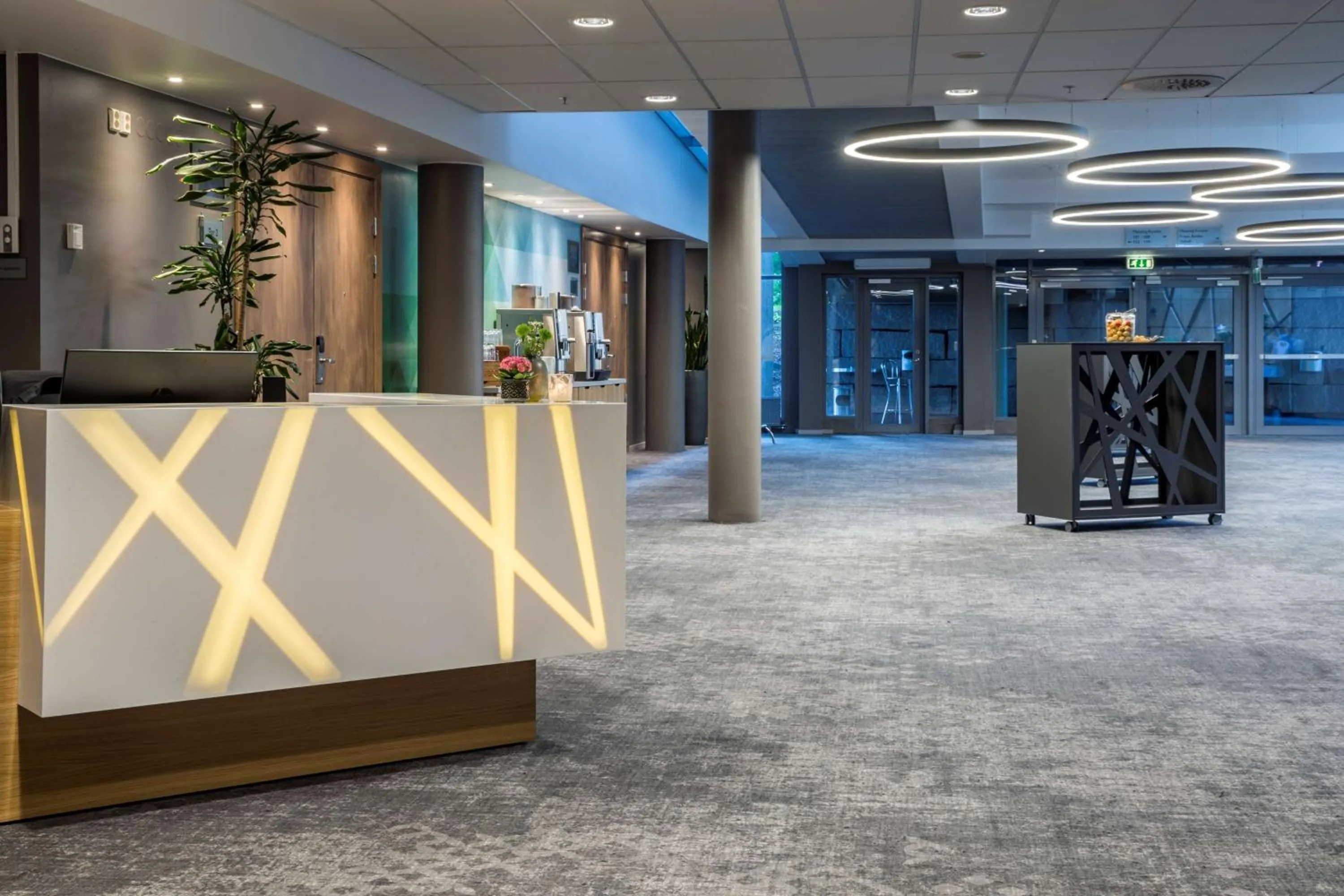 Lobby or reception in Radisson Blu Airport Hotel, Oslo Gardermoen