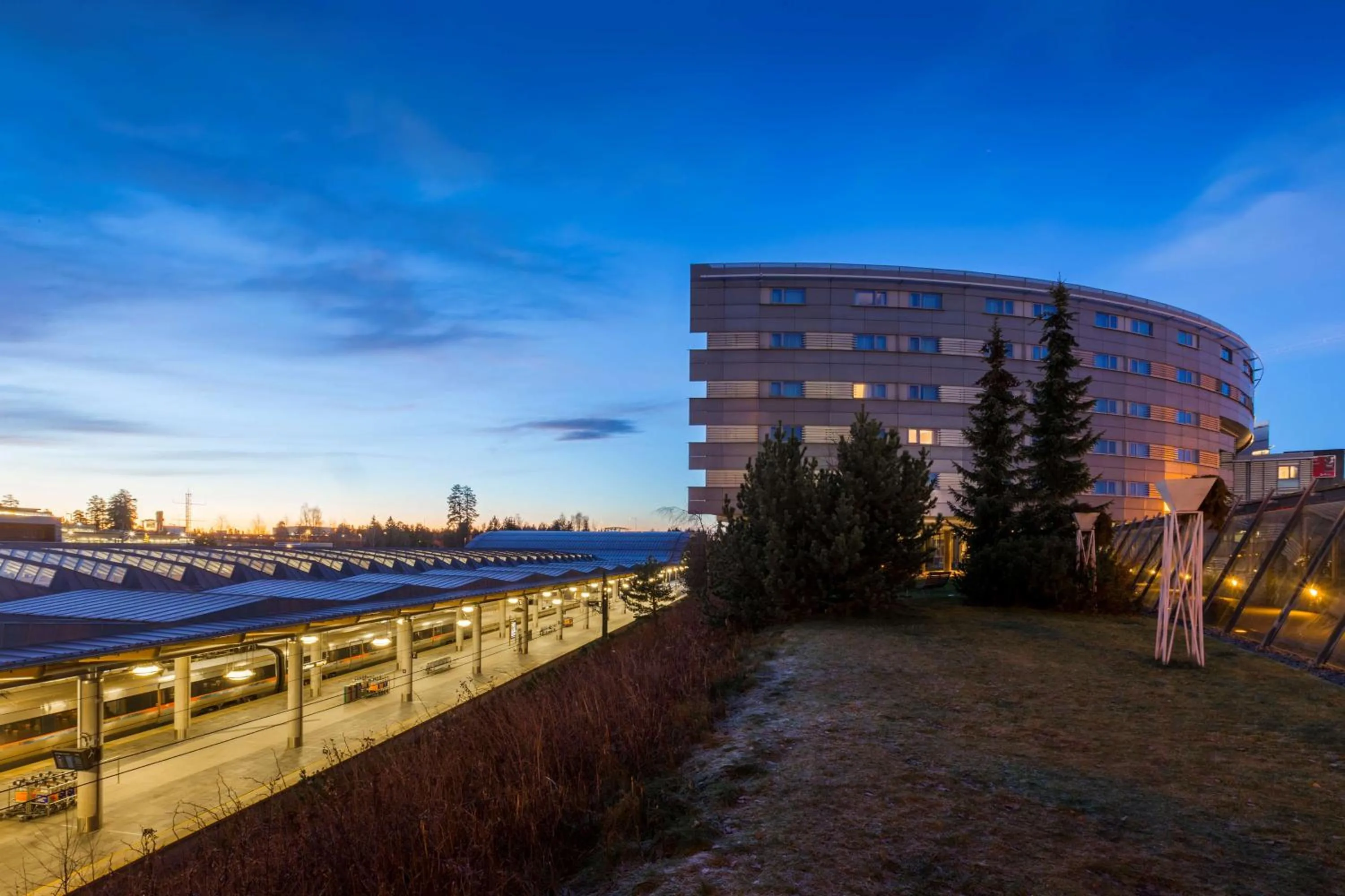 Property building in Radisson Blu Airport Hotel, Oslo Gardermoen