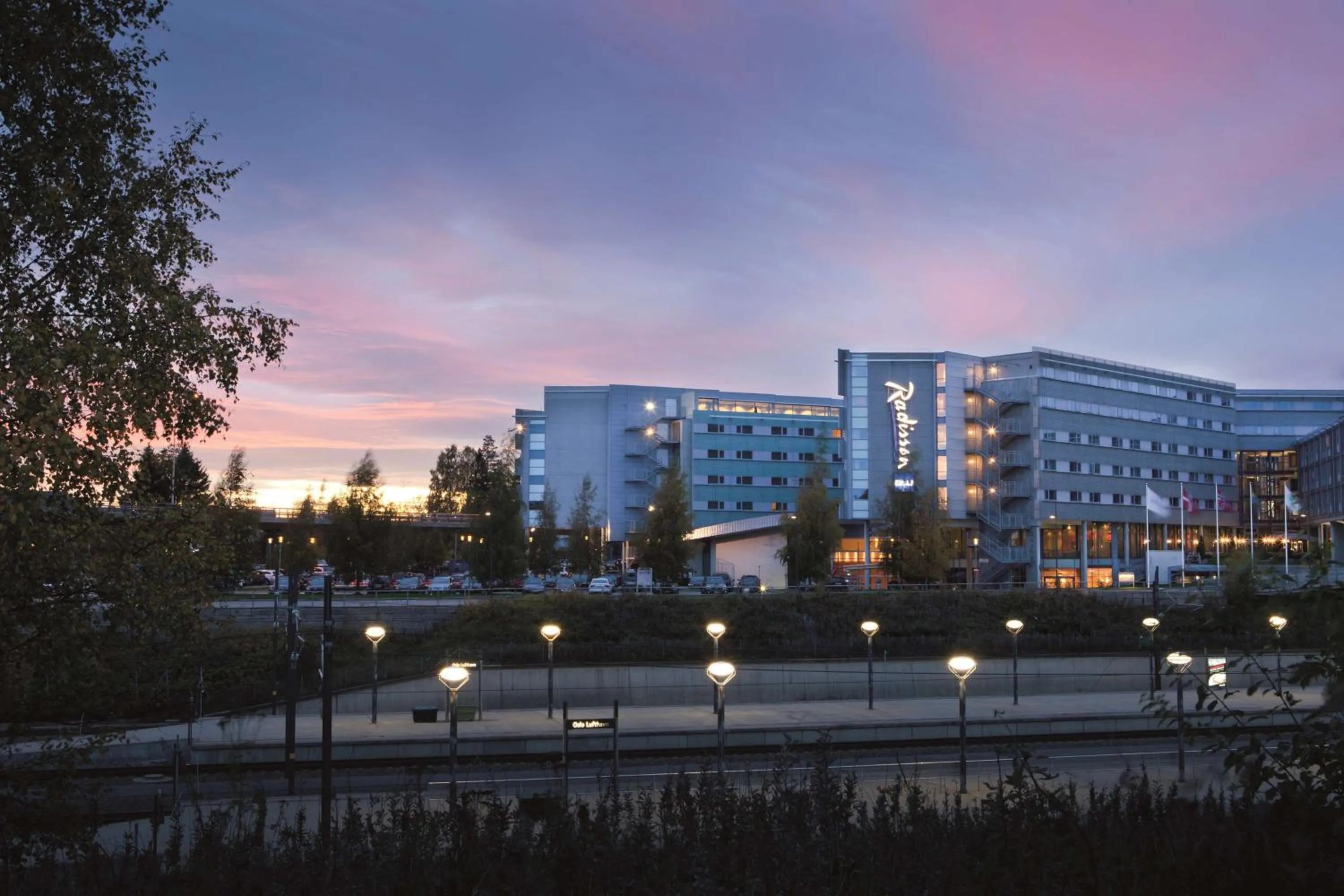 Property building in Radisson Blu Airport Hotel, Oslo Gardermoen