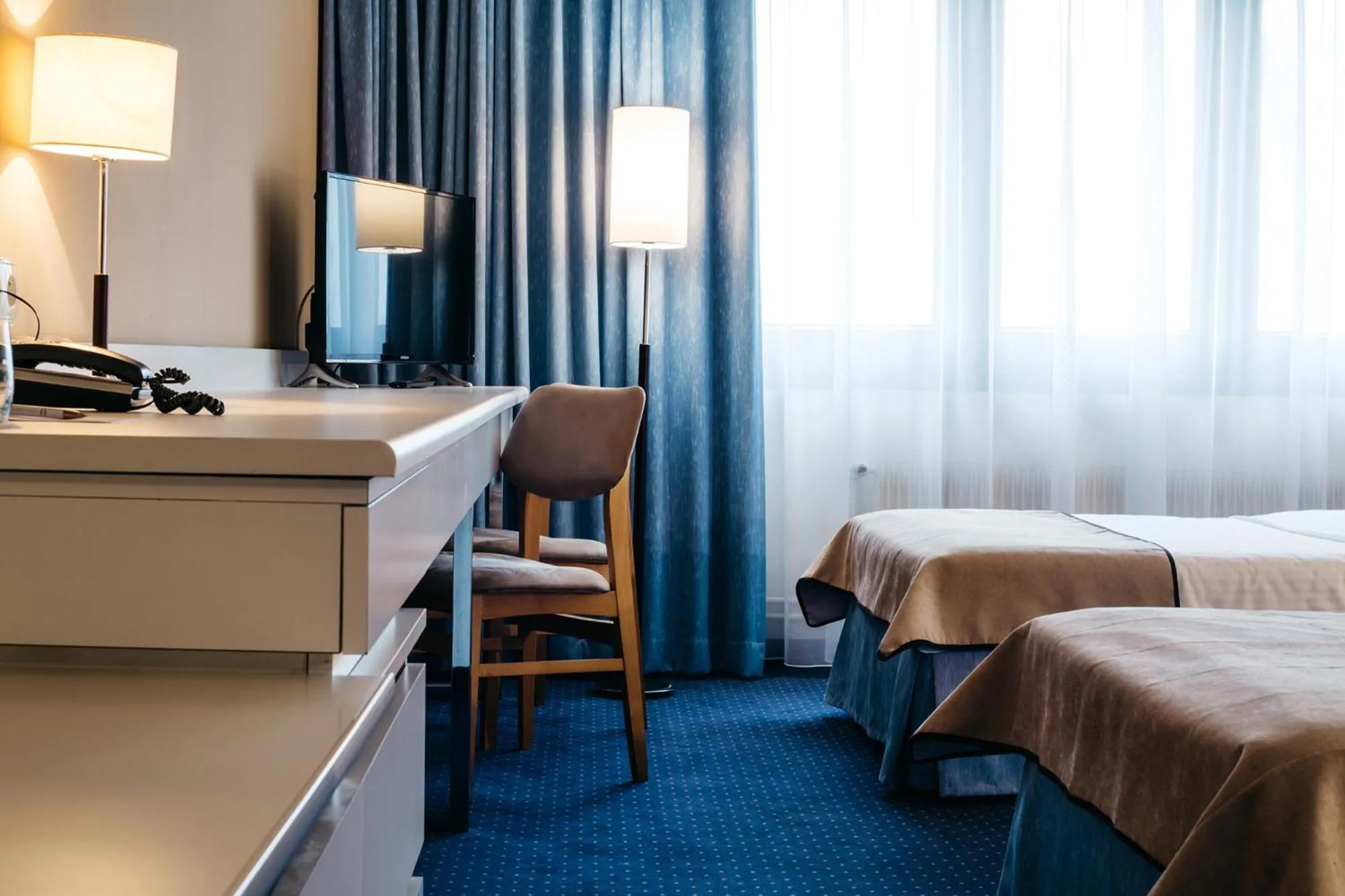 Photo of the whole room, Bed in Omega Hotel