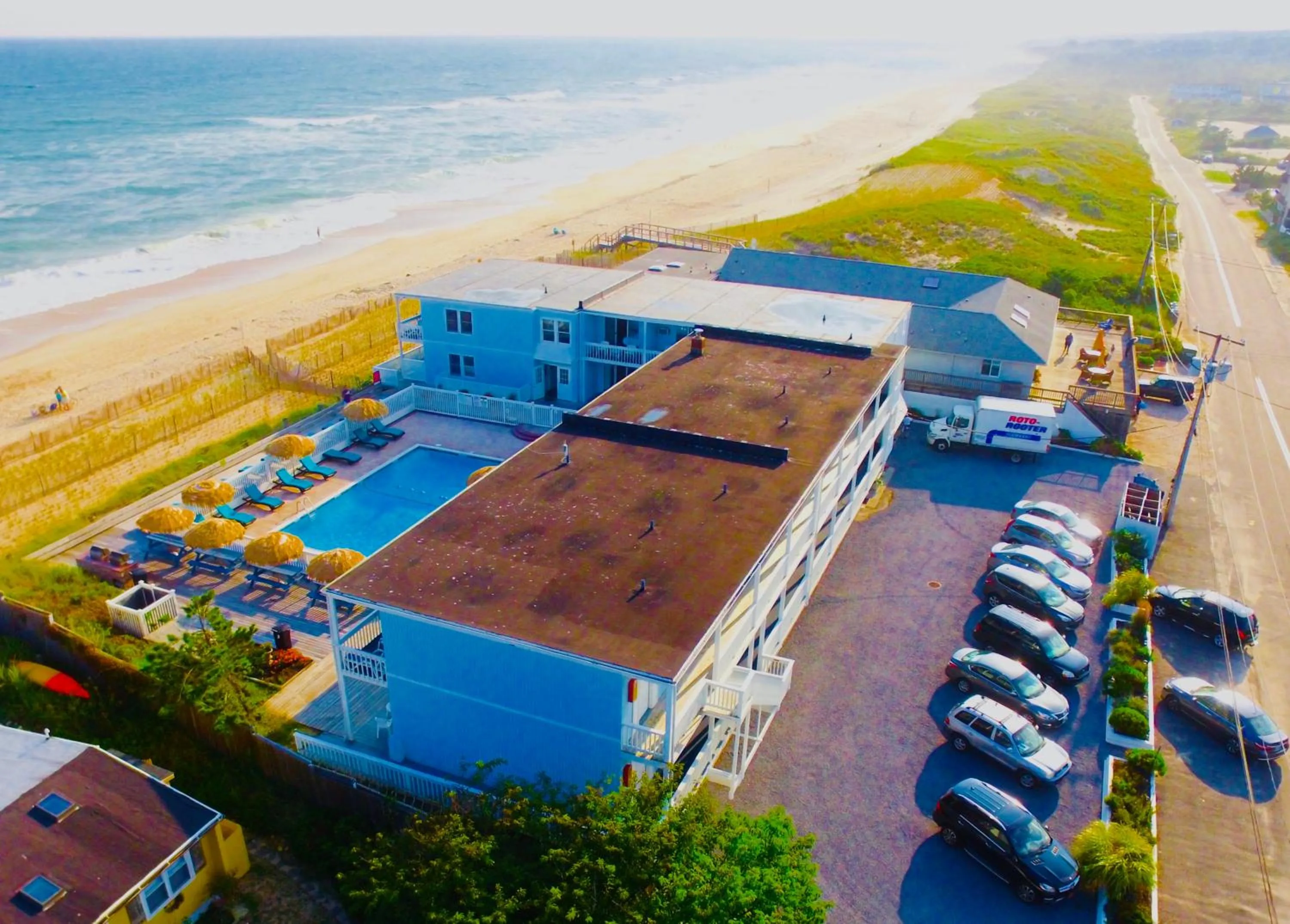 Bird's eye view in Ocean Surf Resort