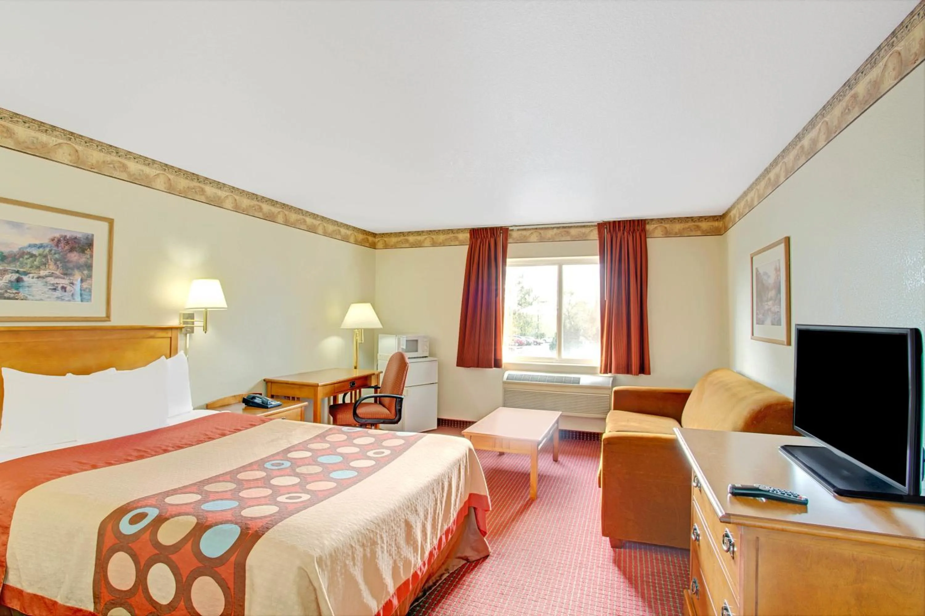 Bedroom, Bed in Royal Inn Airport Salt Lake City