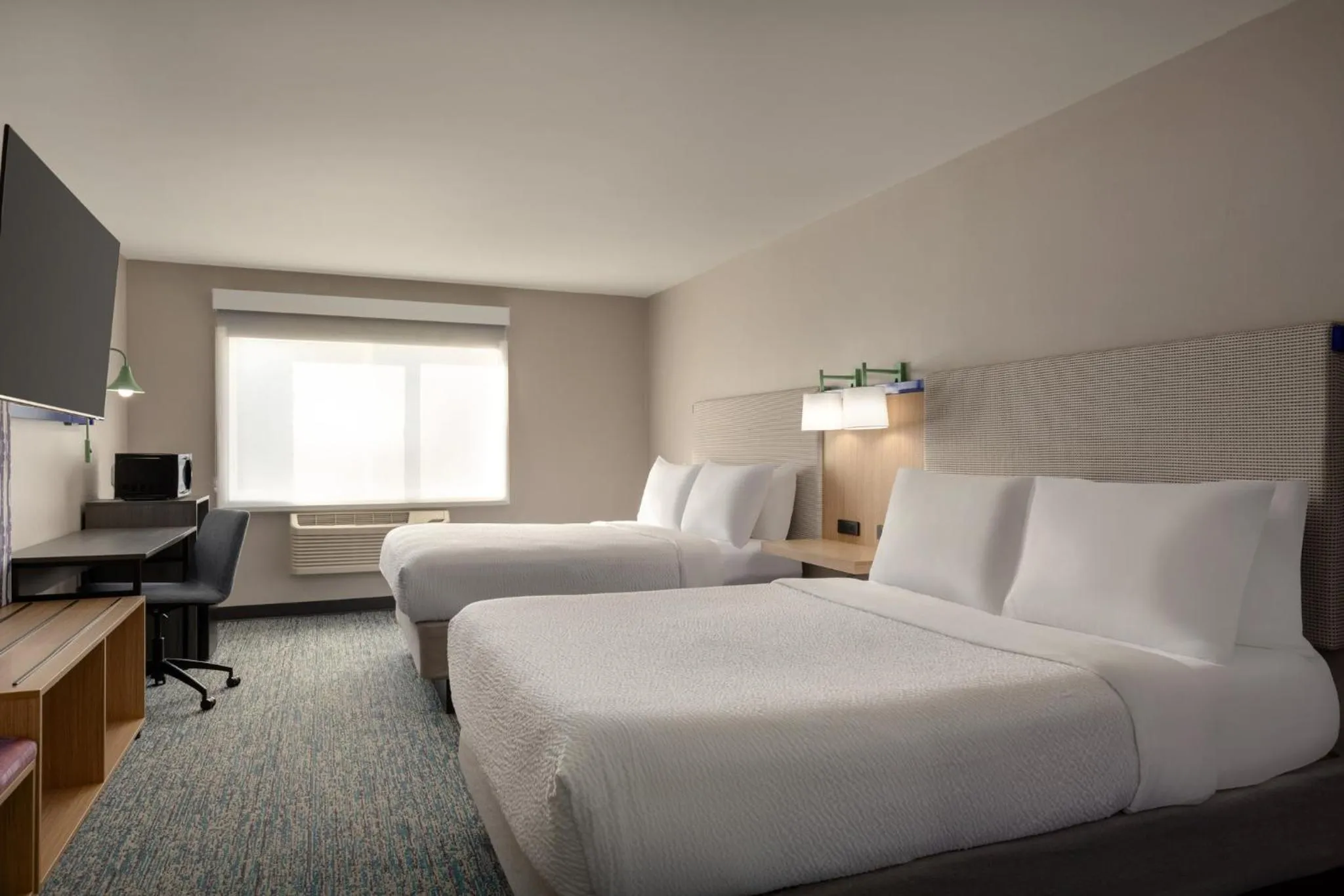 Photo of the whole room, Bed in Garner Hotel Salt Lake City Airport by IHG