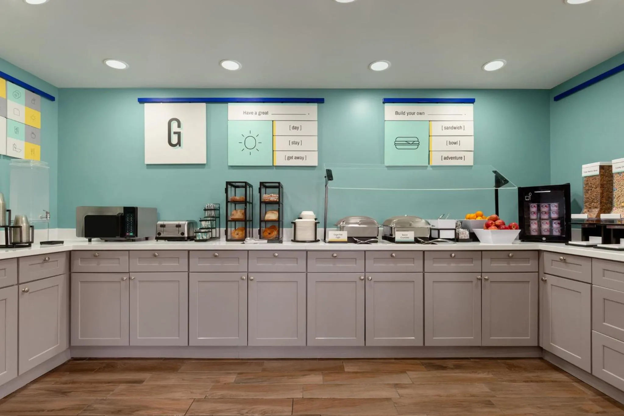 Breakfast in Garner Hotel Salt Lake City Airport by IHG