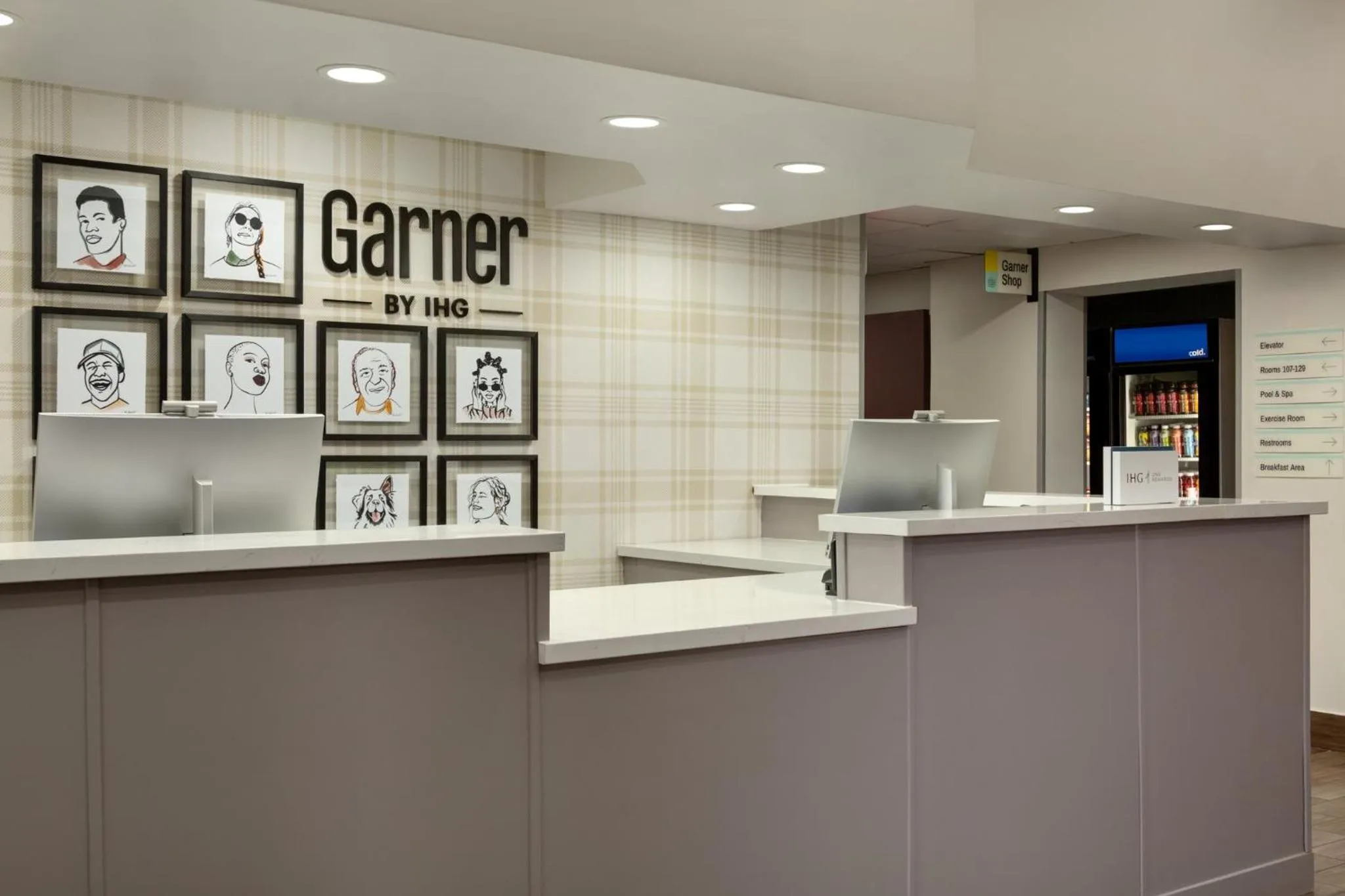 Property building in Garner Hotel Salt Lake City Airport by IHG