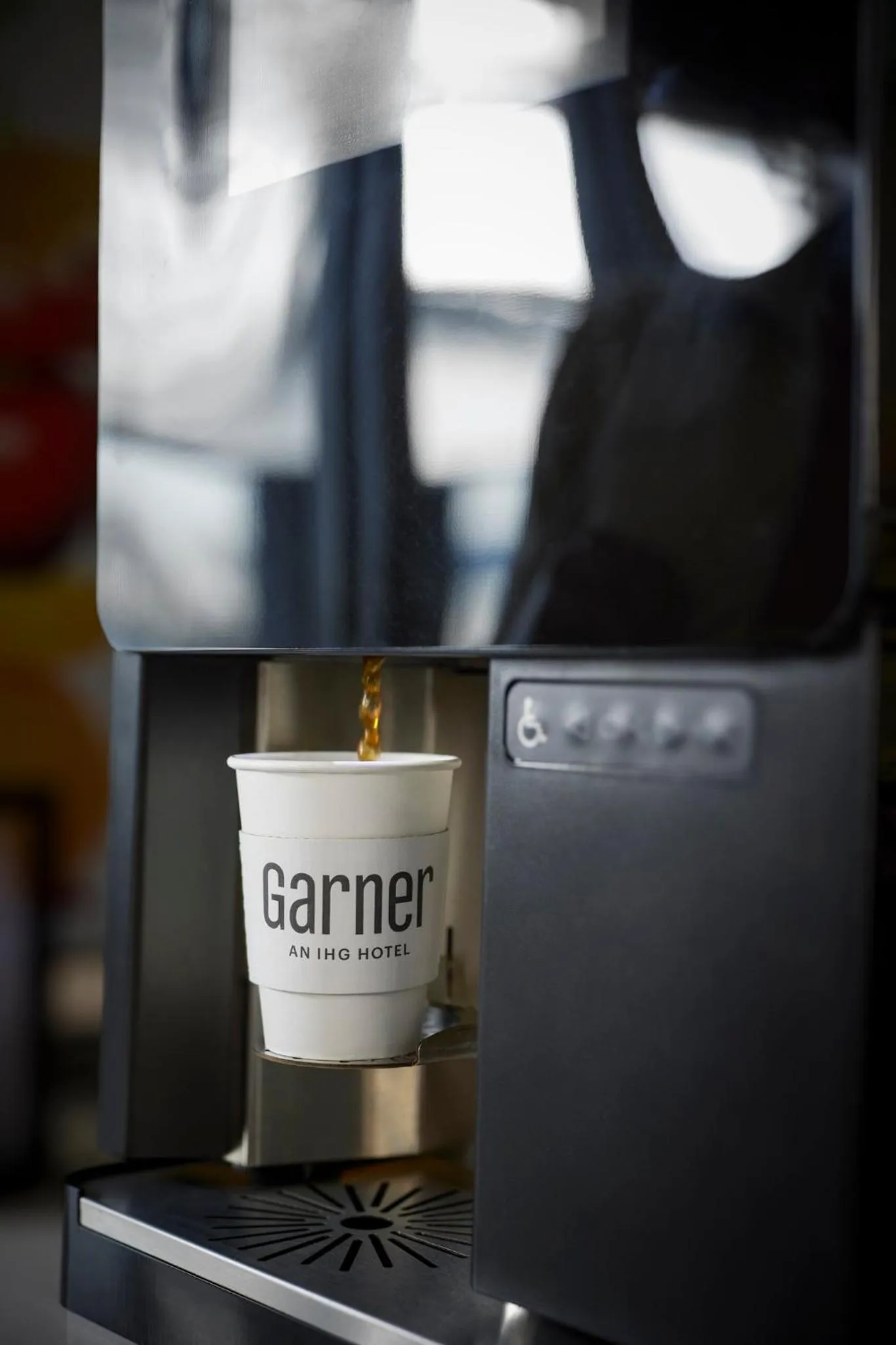 Decorative detail in Garner Hotel Salt Lake City Airport by IHG