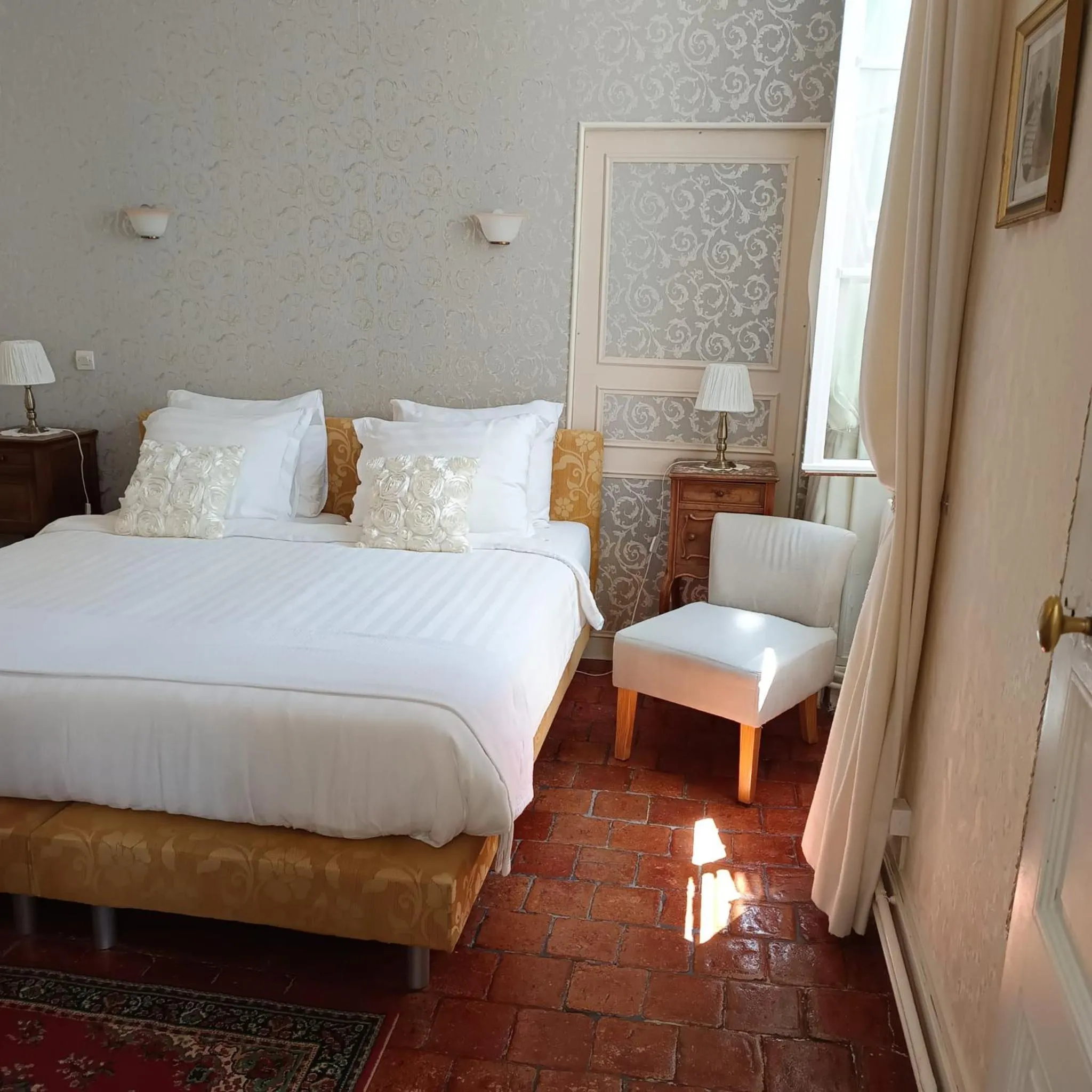 Bedroom, Bed in Château Latour