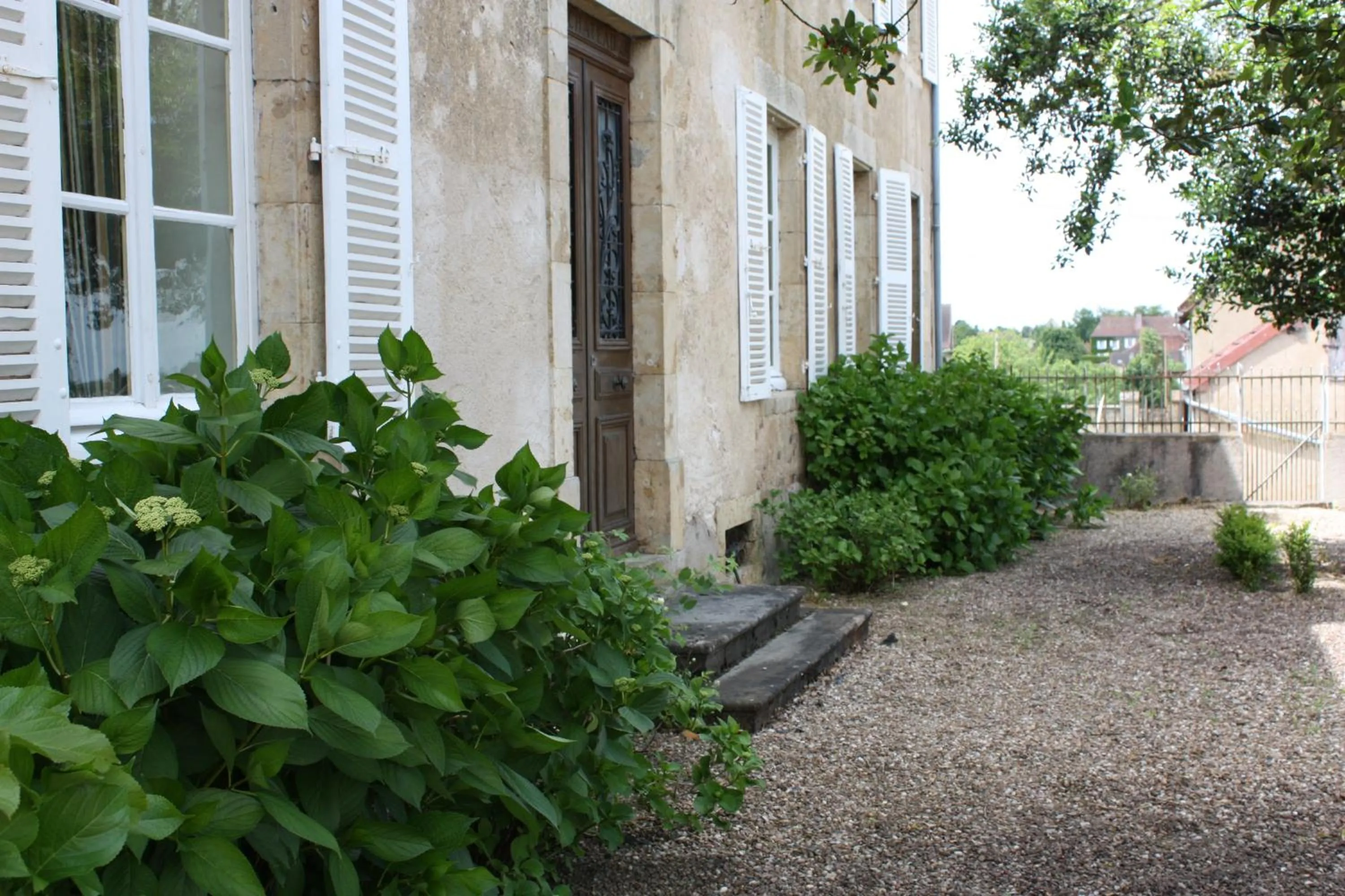 Facade/entrance in Château Latour