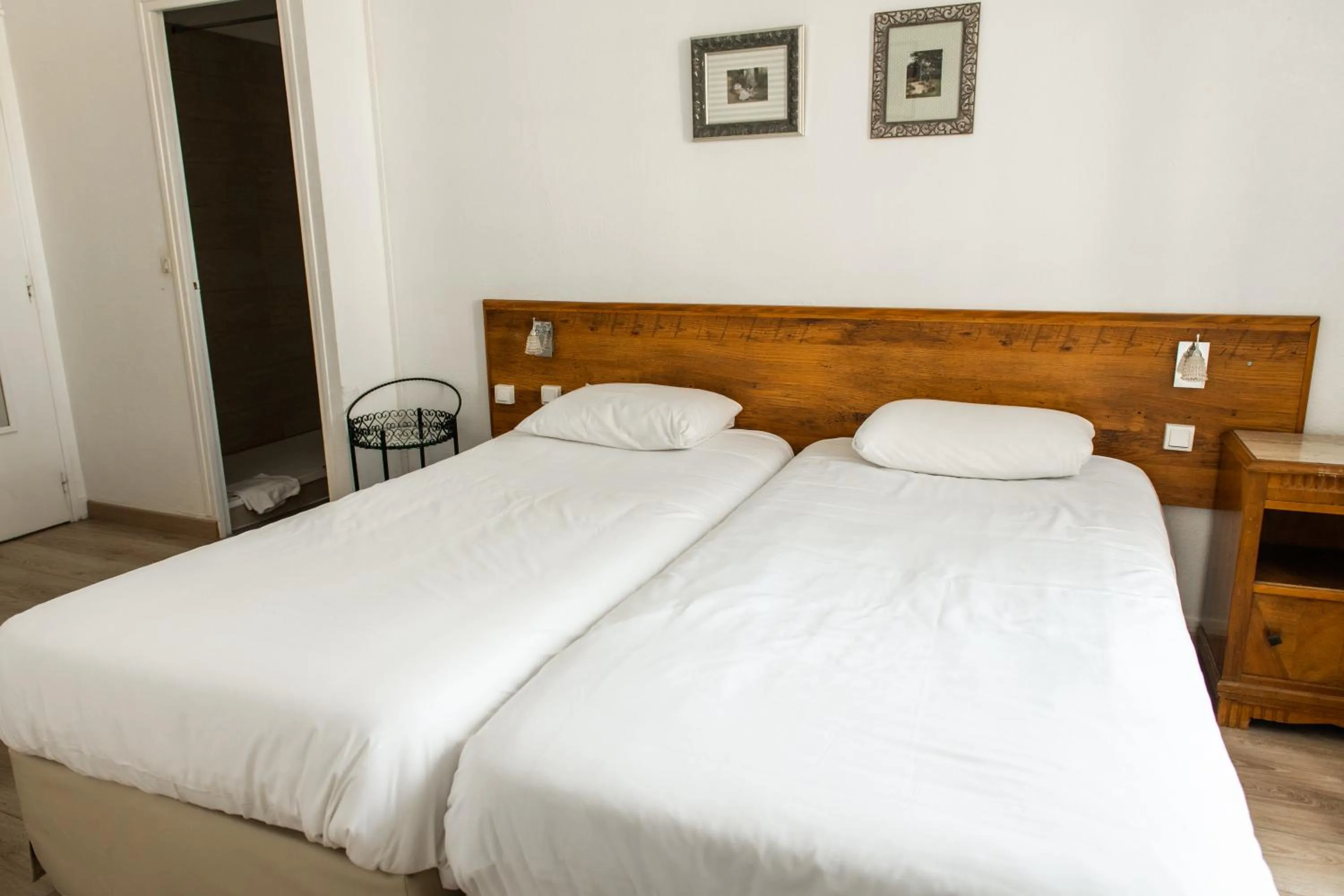 Bed in Le Relais Des Templiers