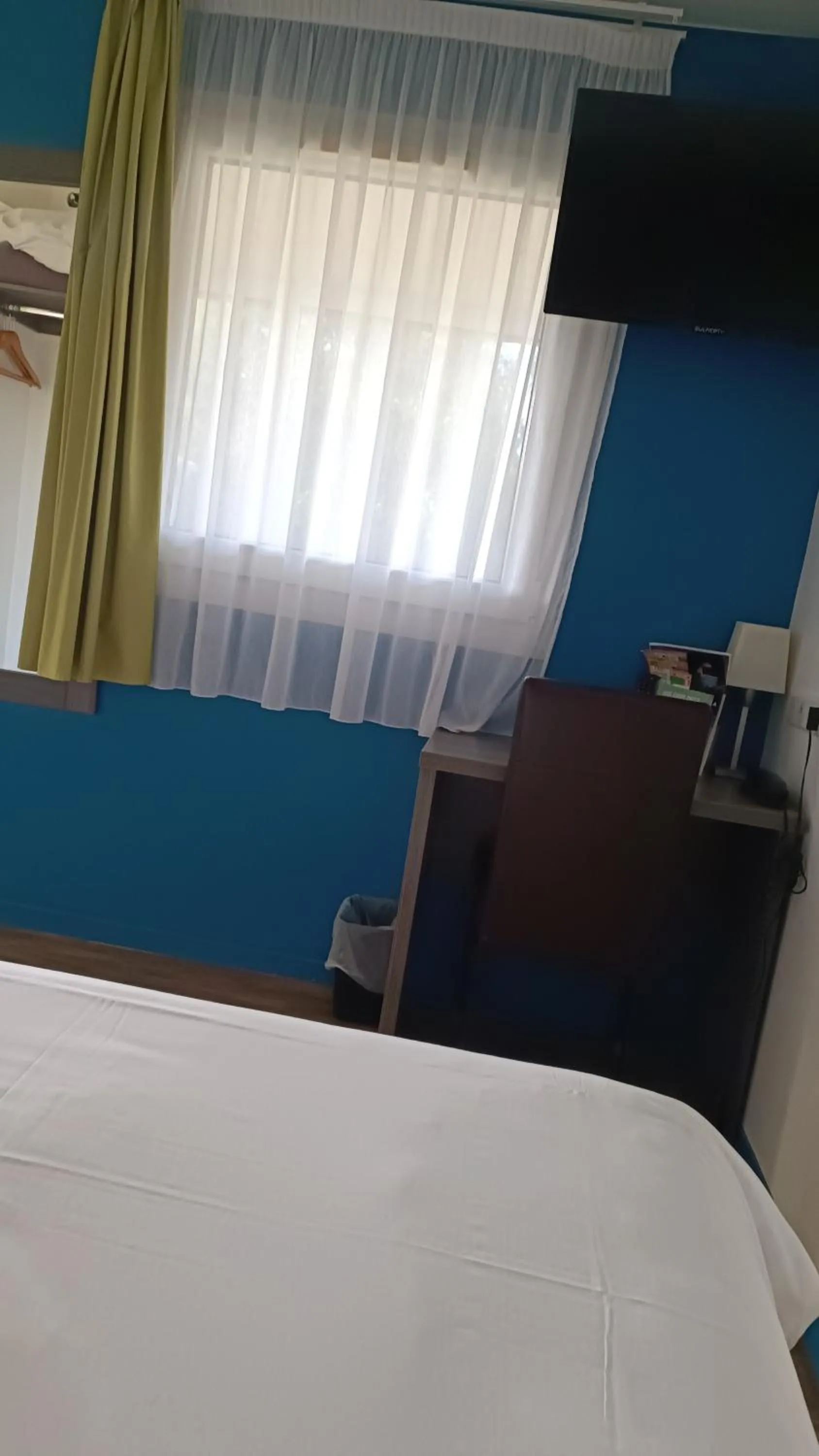 Photo of the whole room, Bed in Logis Hotel des Portes de Meuse